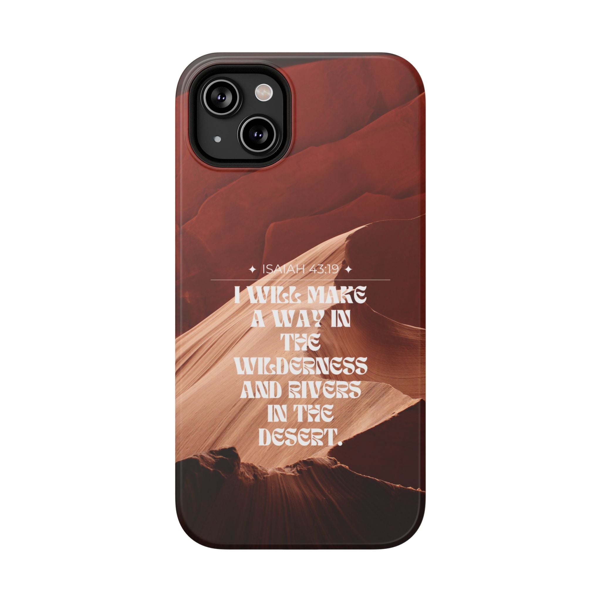 Rivers In The Desert Hard Phone Case
