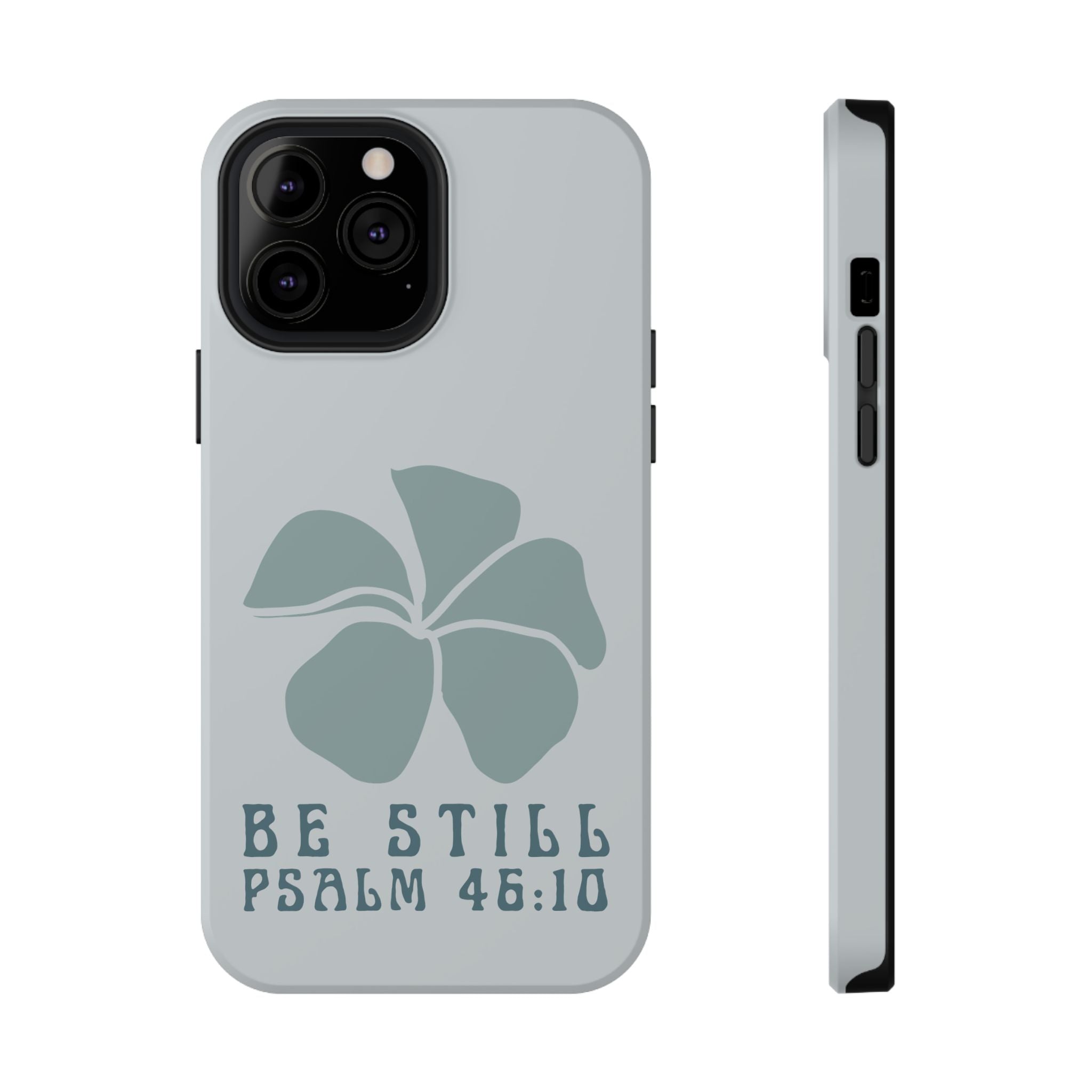 Be Still Plumeria Hard Phone Case