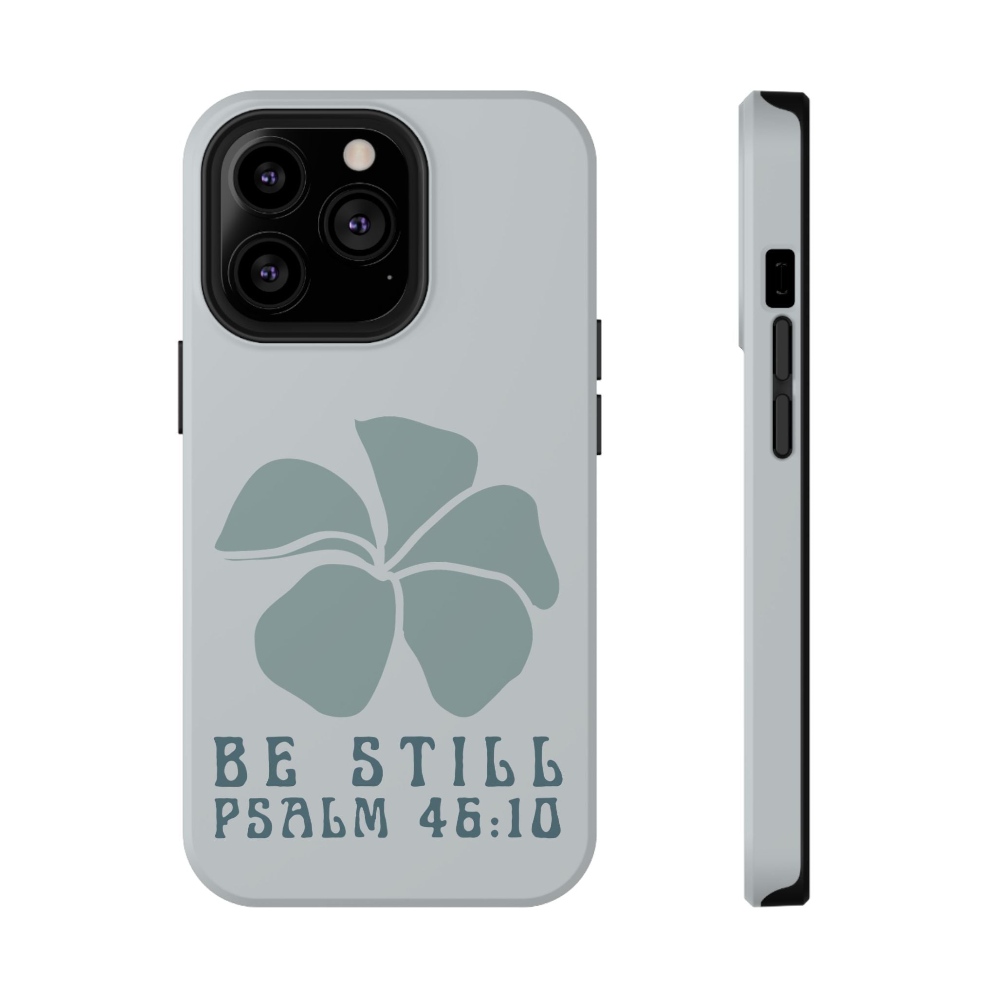 Be Still Plumeria Hard Phone Case