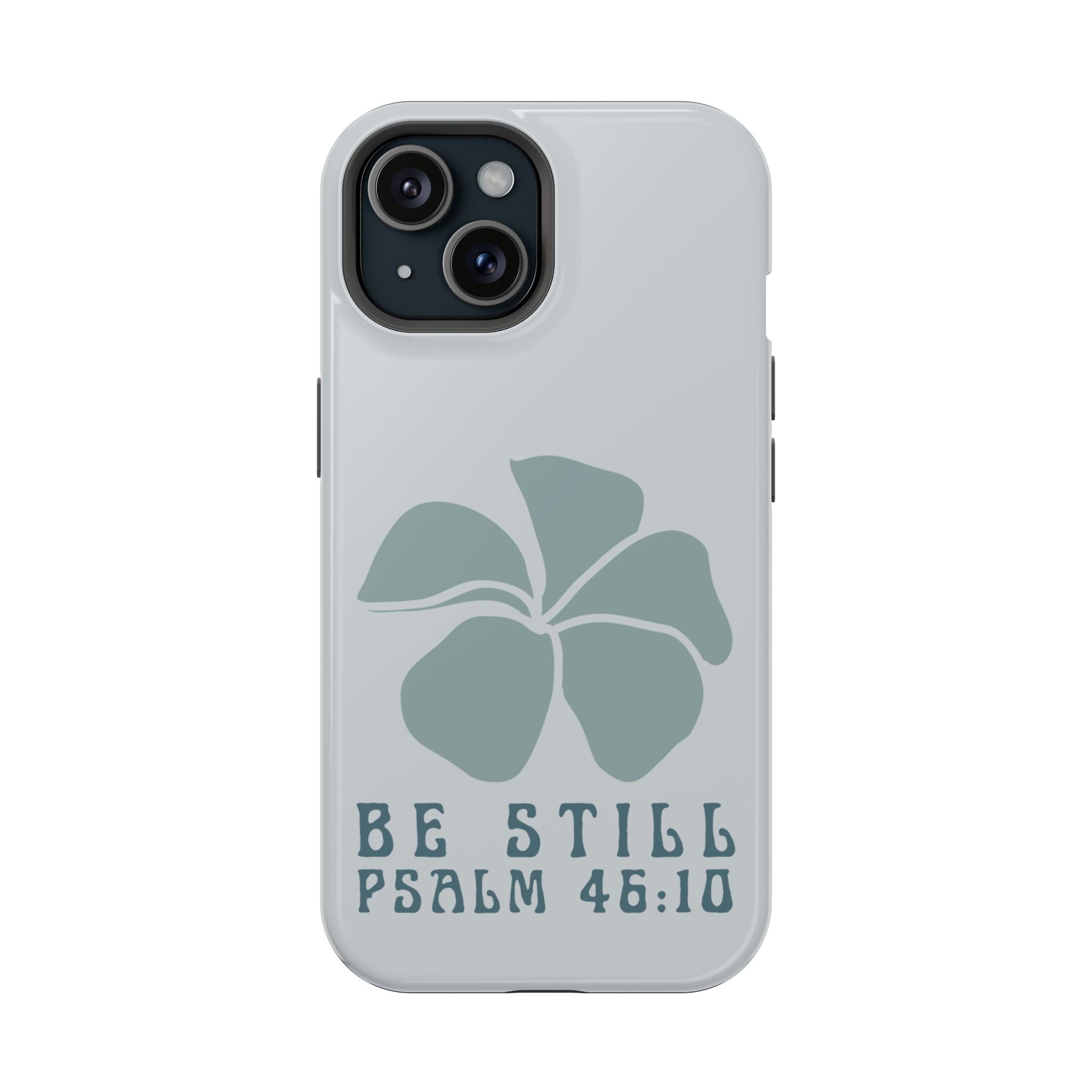 Be Still Plumeria Hard Phone Case