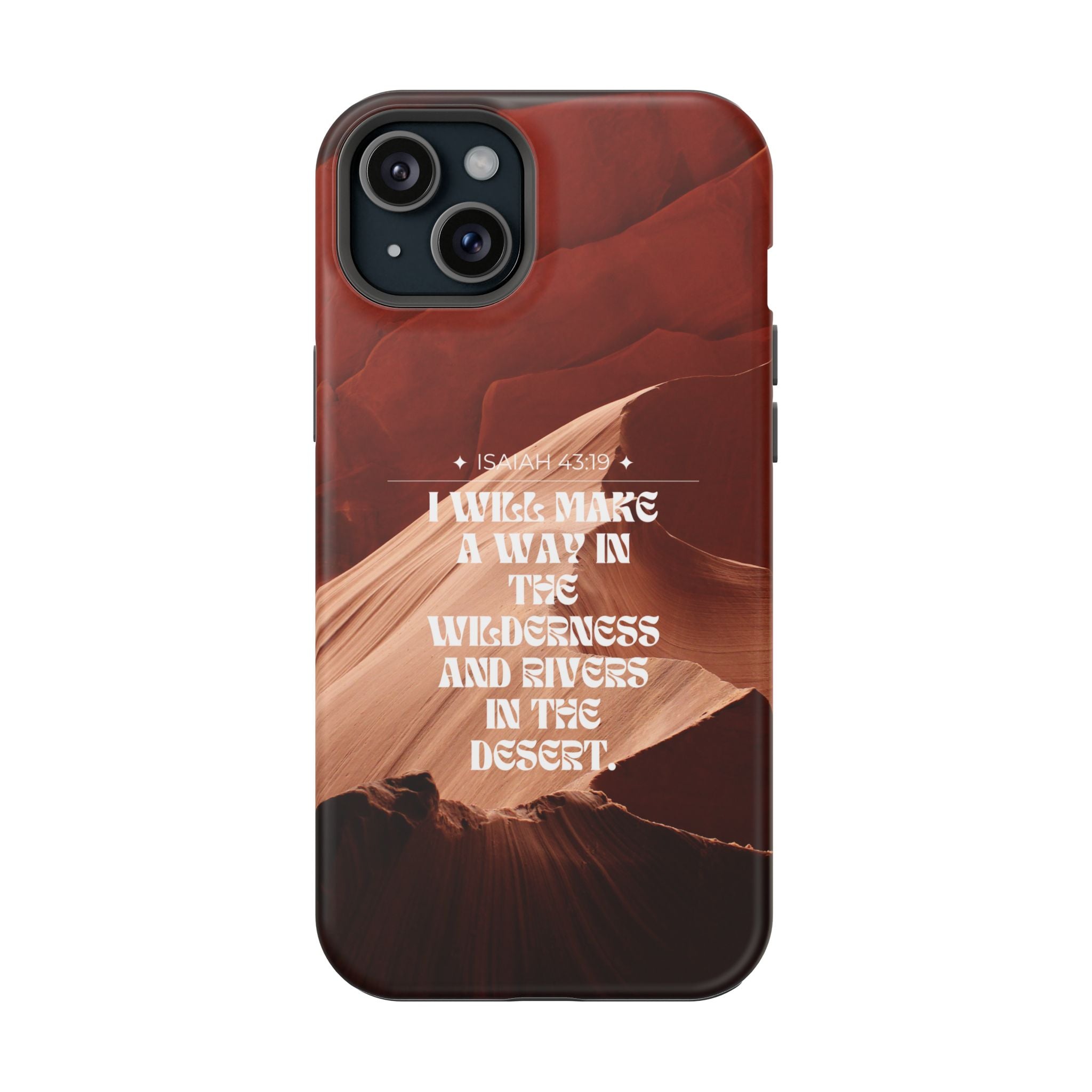 Rivers In The Desert Hard Phone Case