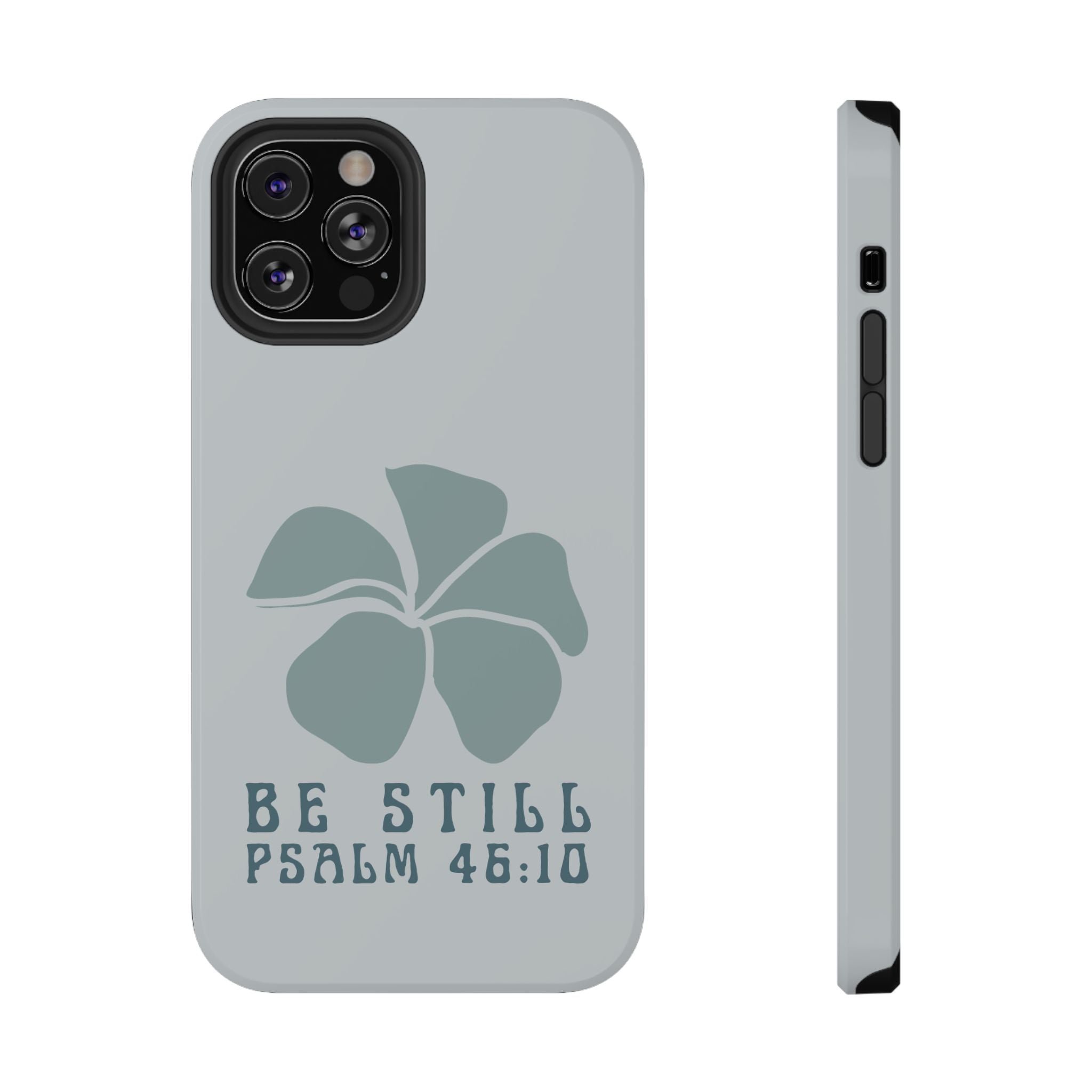 Be Still Plumeria Hard Phone Case