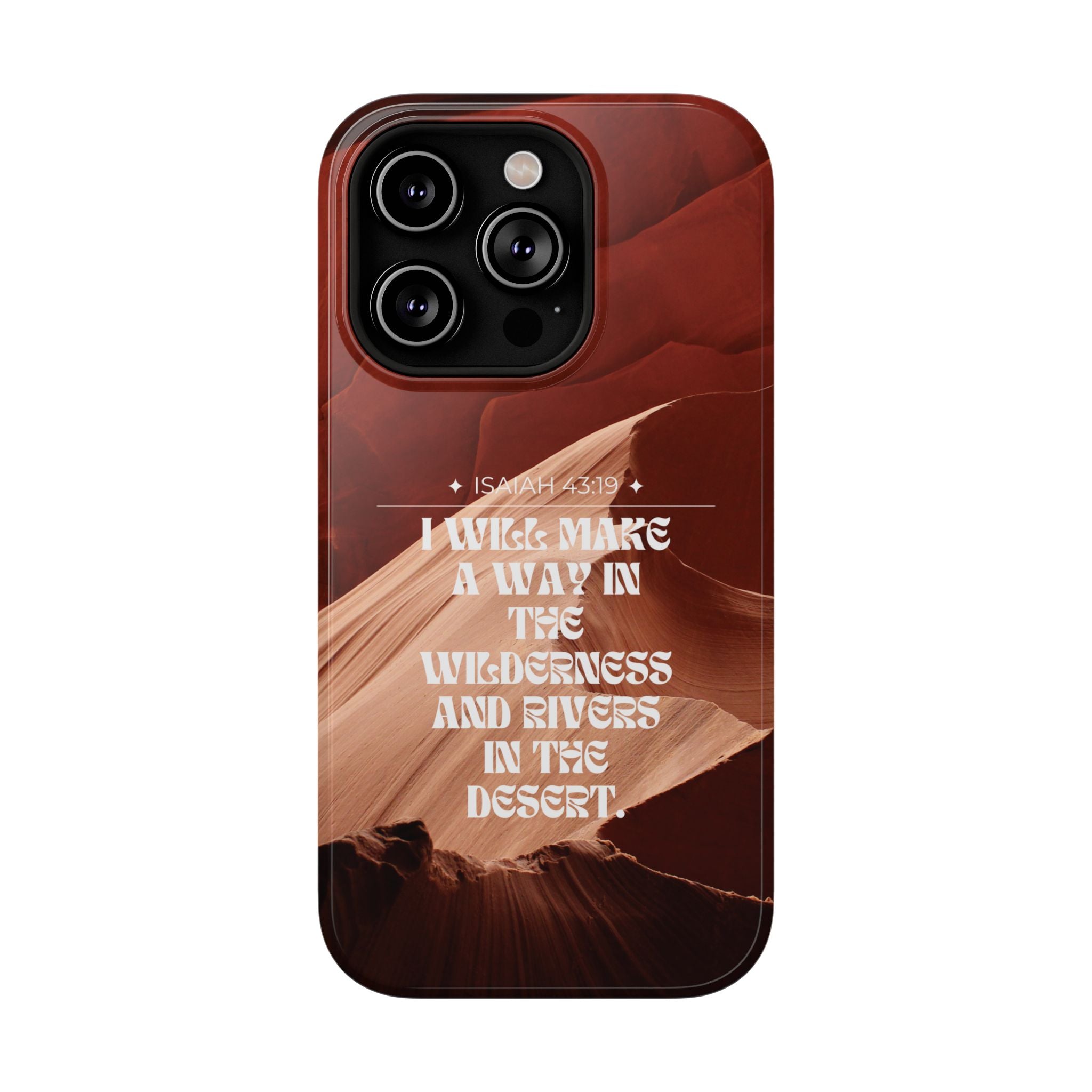 Rivers In The Desert Hard Phone Case