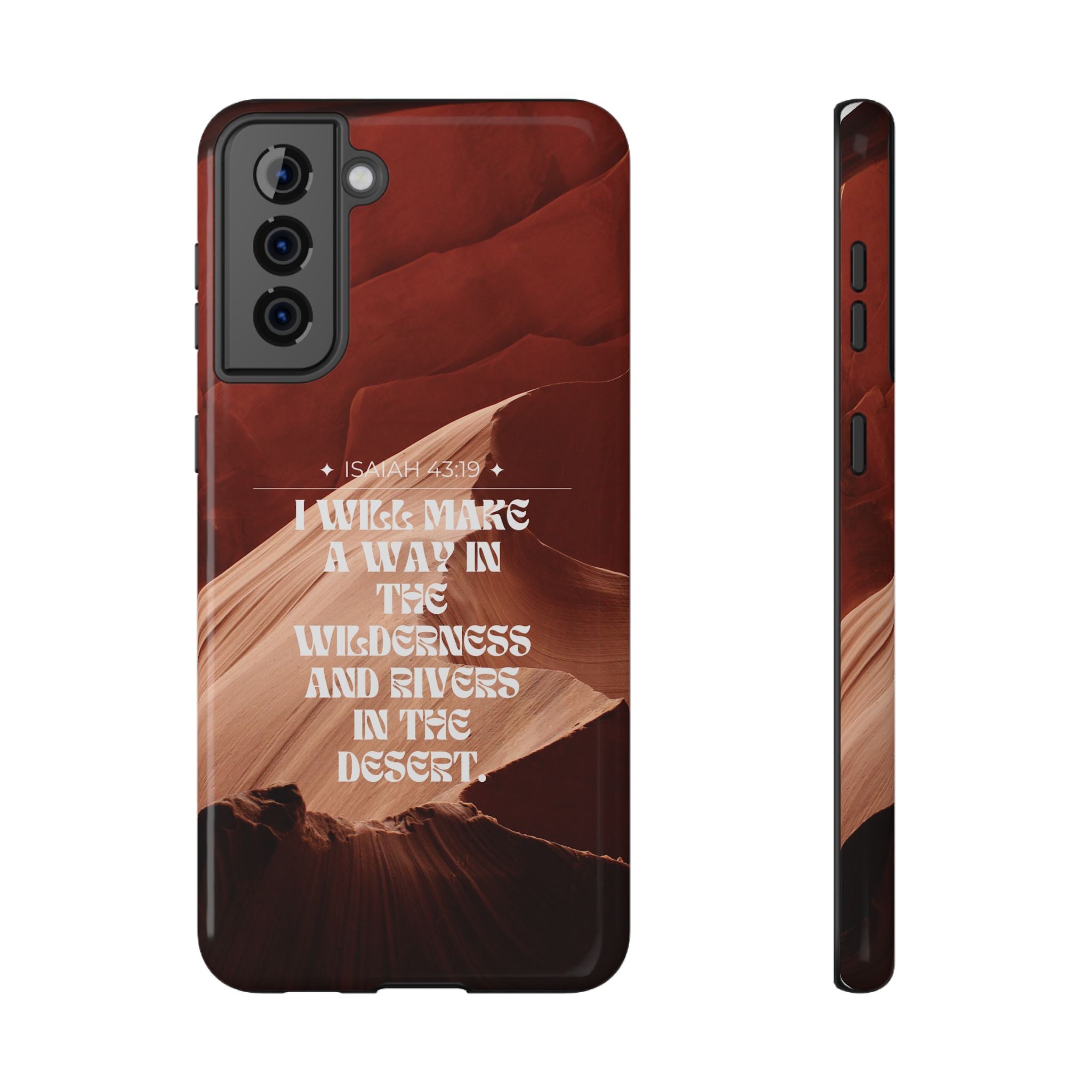 Rivers In The Desert Hard Phone Case