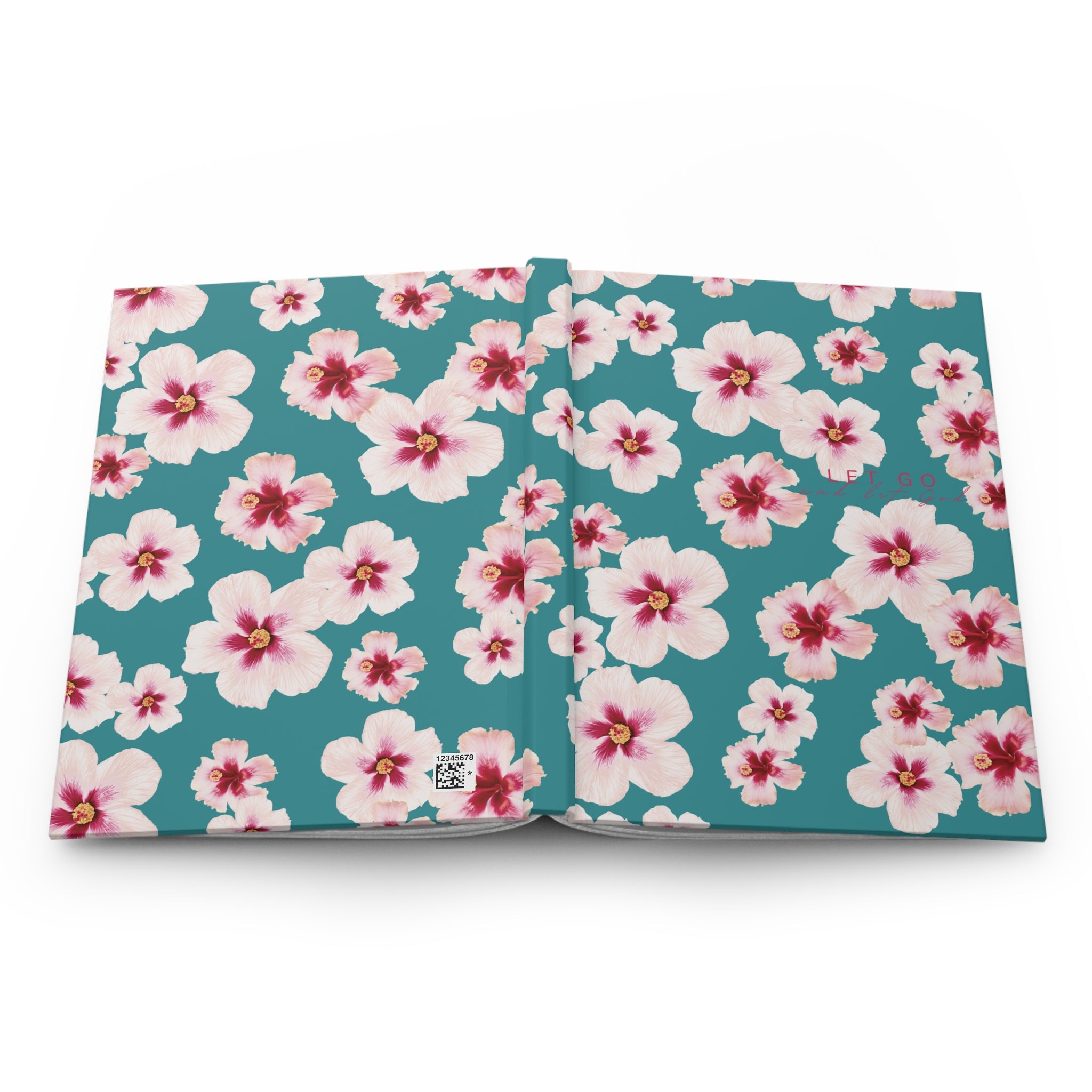 Let Go Hibiscus Hardcover Journal