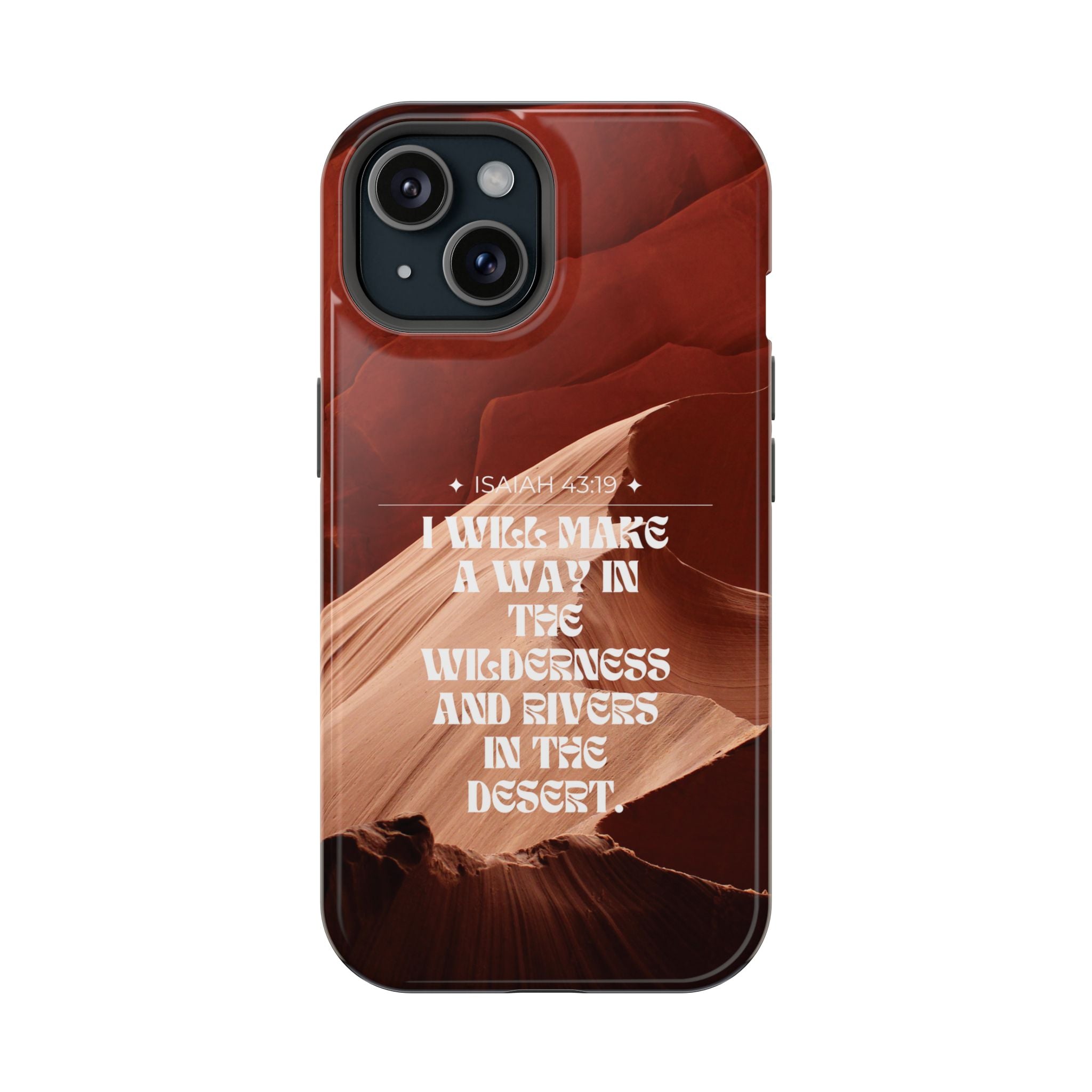 Rivers In The Desert Hard Phone Case