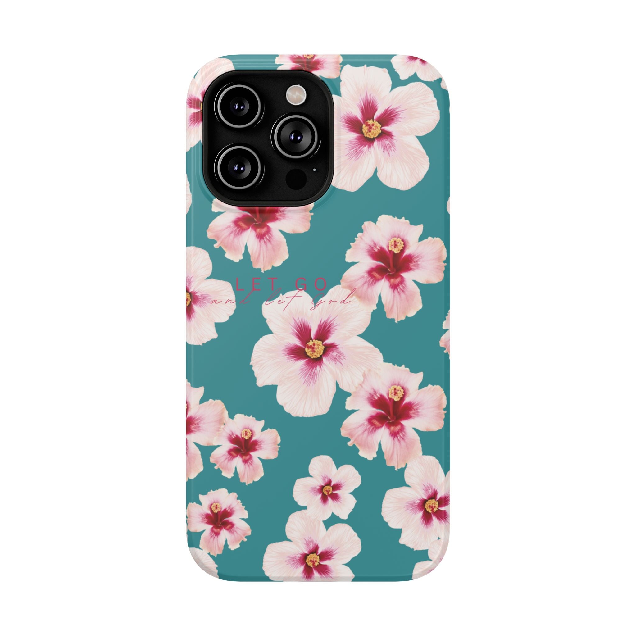 Let Go Hibiscus Hard Phone Case