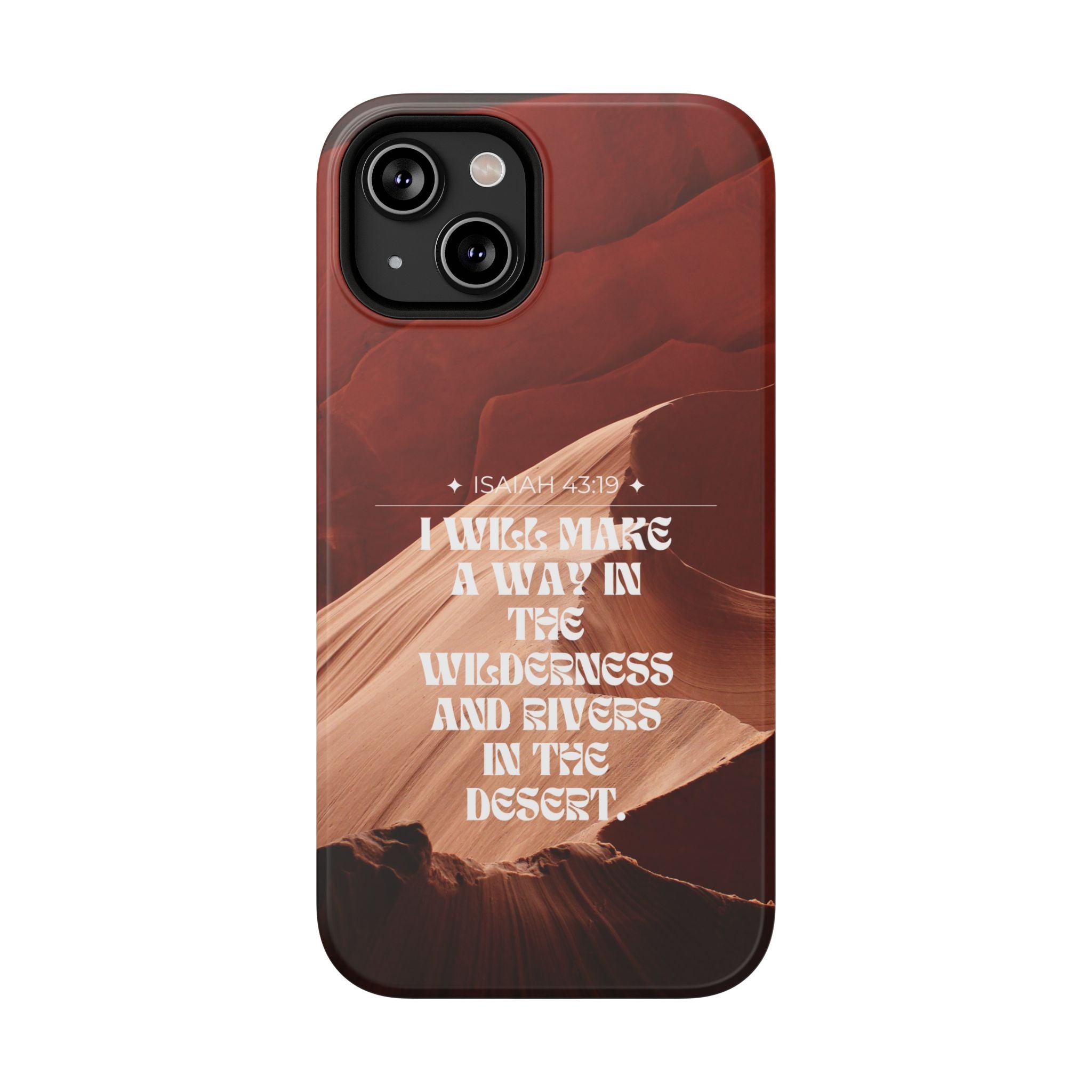 Rivers In The Desert Hard Phone Case