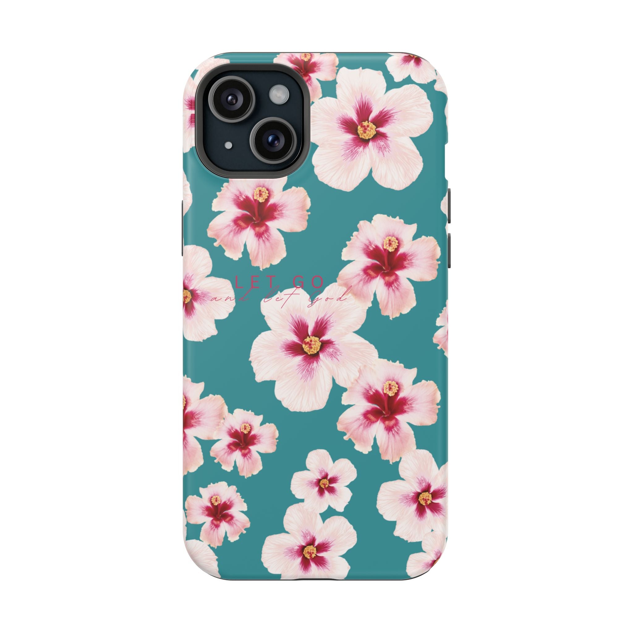 Let Go Hibiscus Hard Phone Case