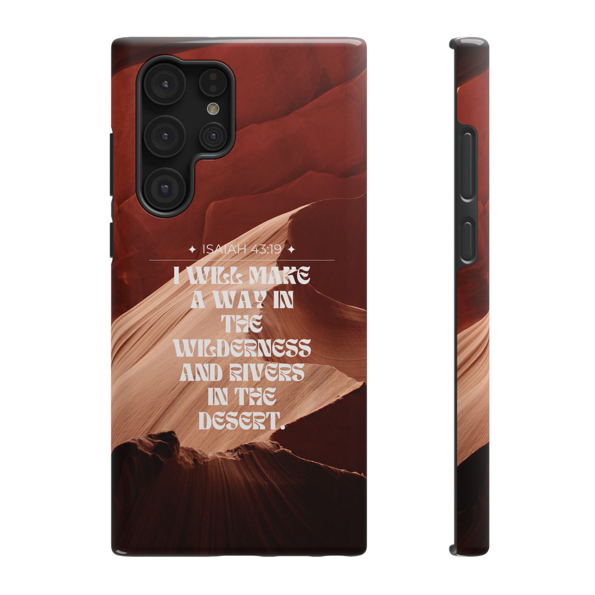 Rivers In The Desert Hard Phone Case