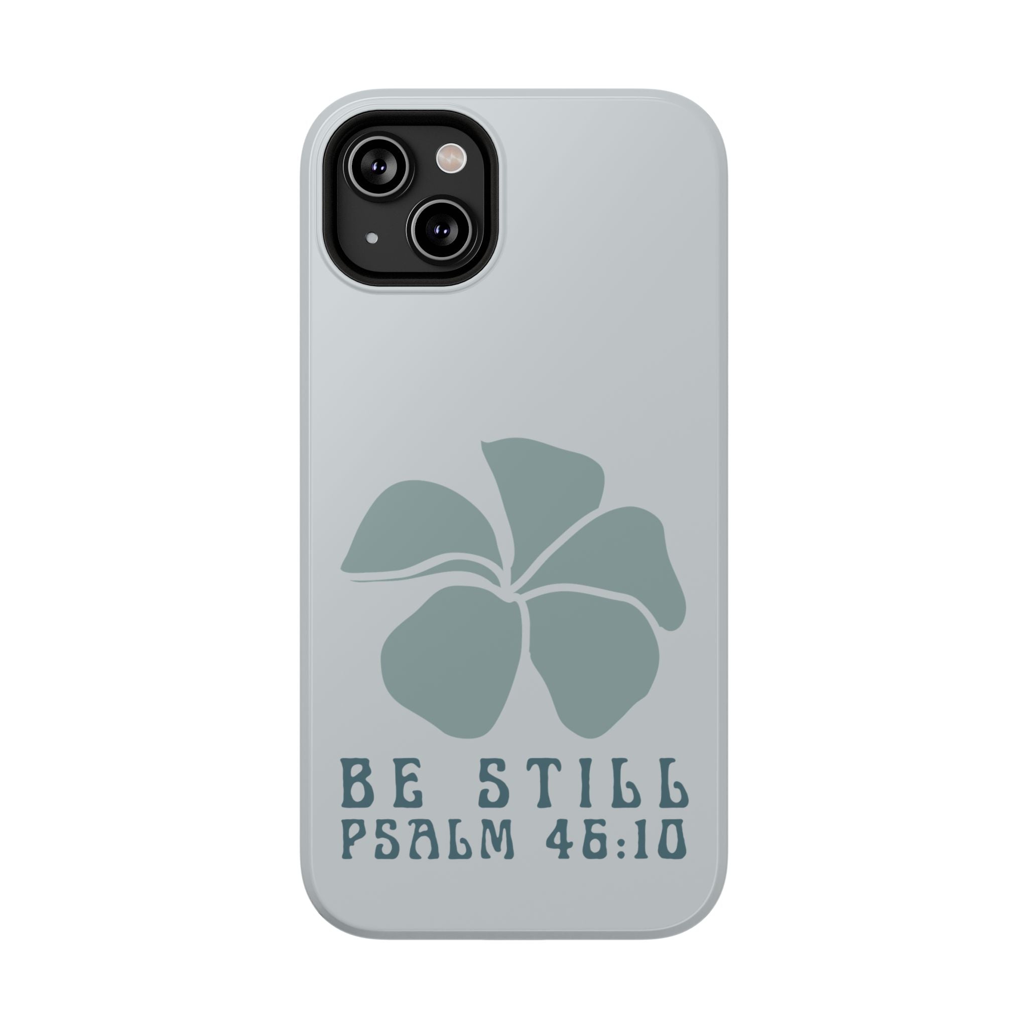 Be Still Plumeria Hard Phone Case