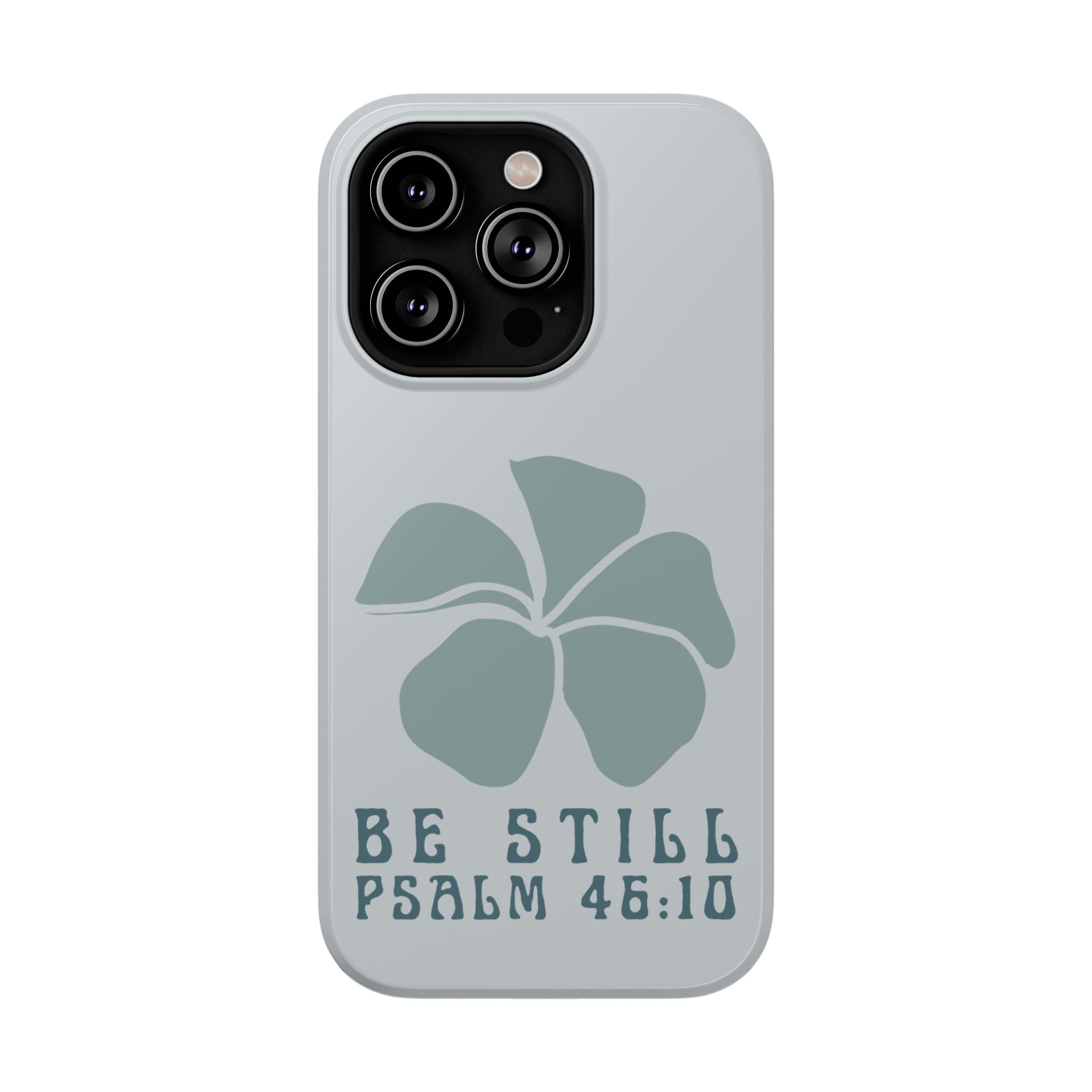 Be Still Plumeria Hard Phone Case