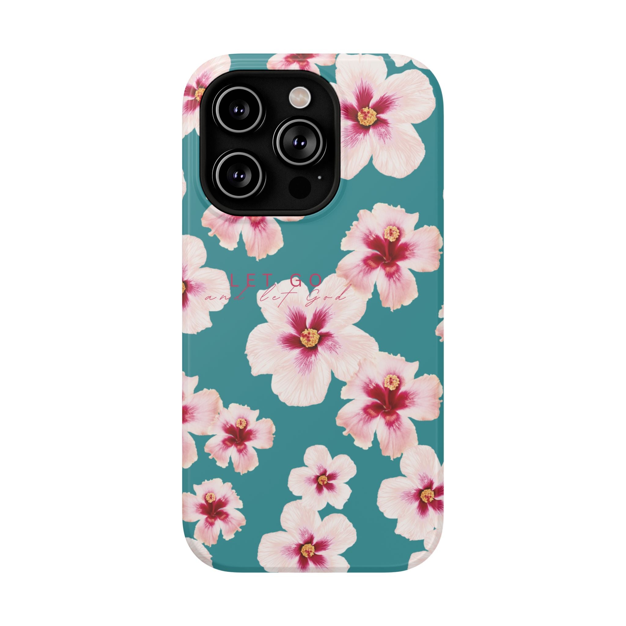 Let Go Hibiscus Hard Phone Case