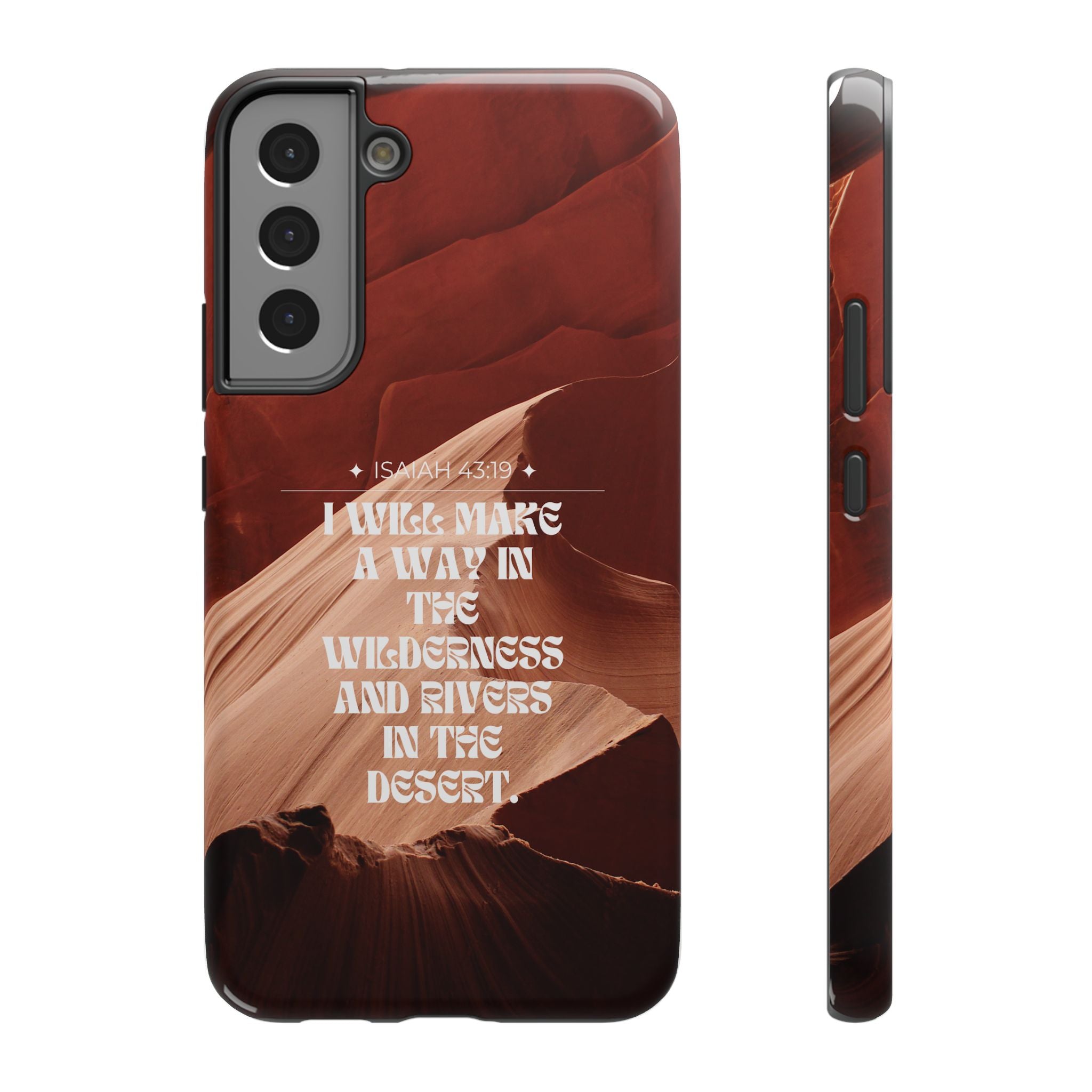 Rivers In The Desert Hard Phone Case