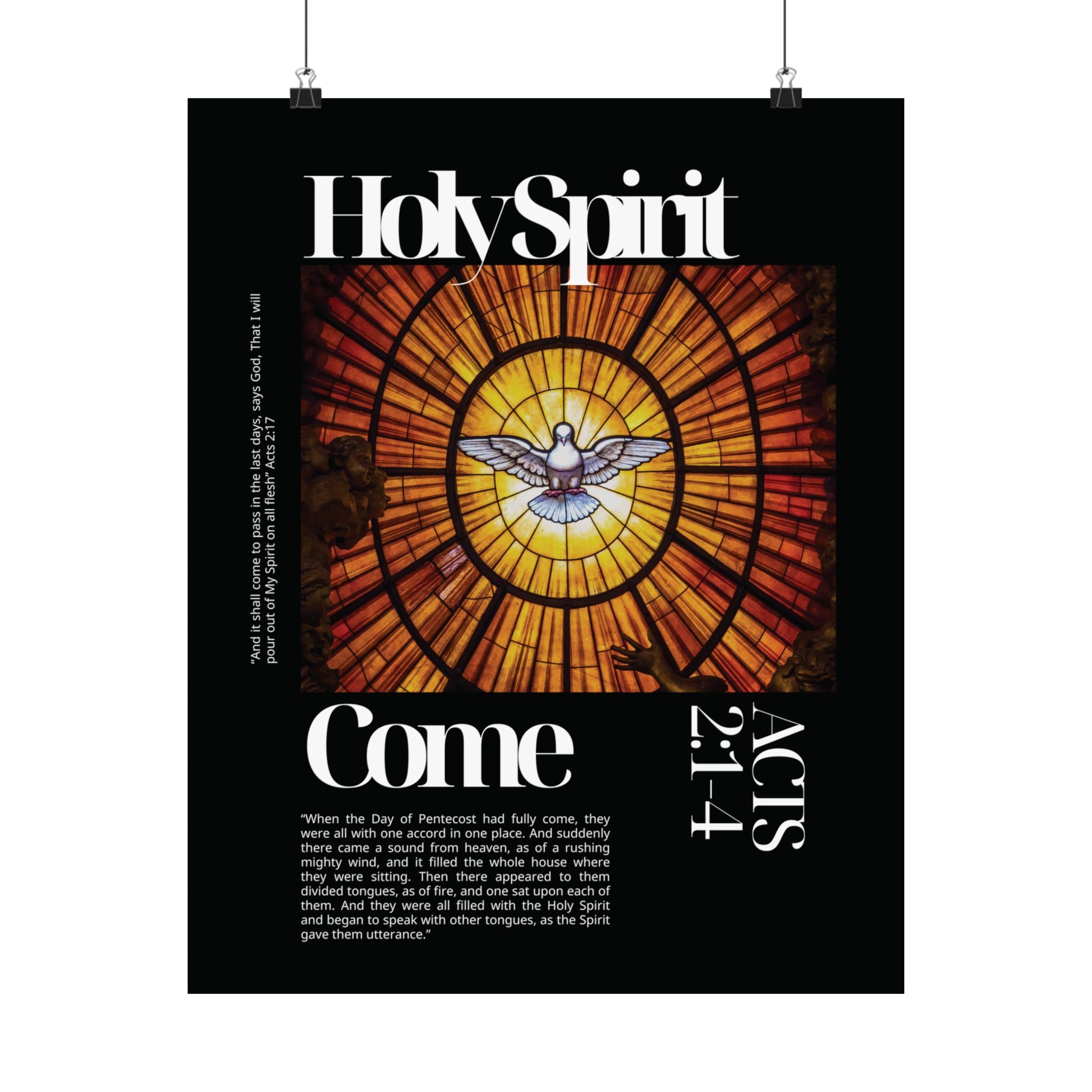 Holy Spirit Come Art Print