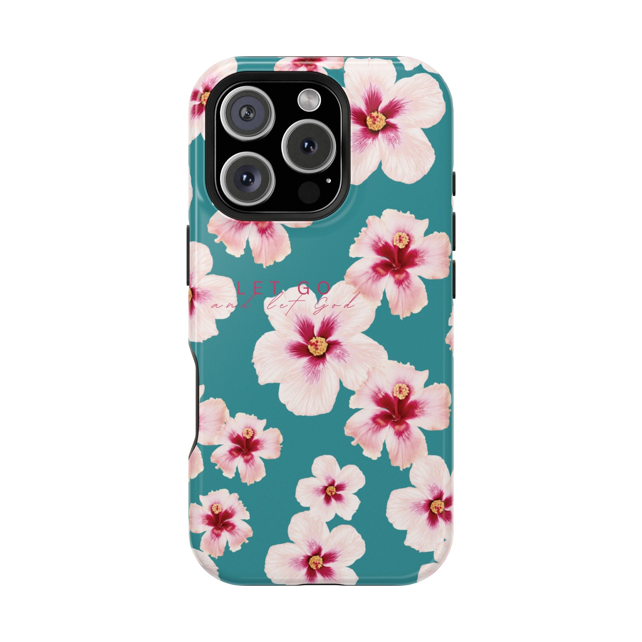 Let Go Hibiscus Hard Phone Case