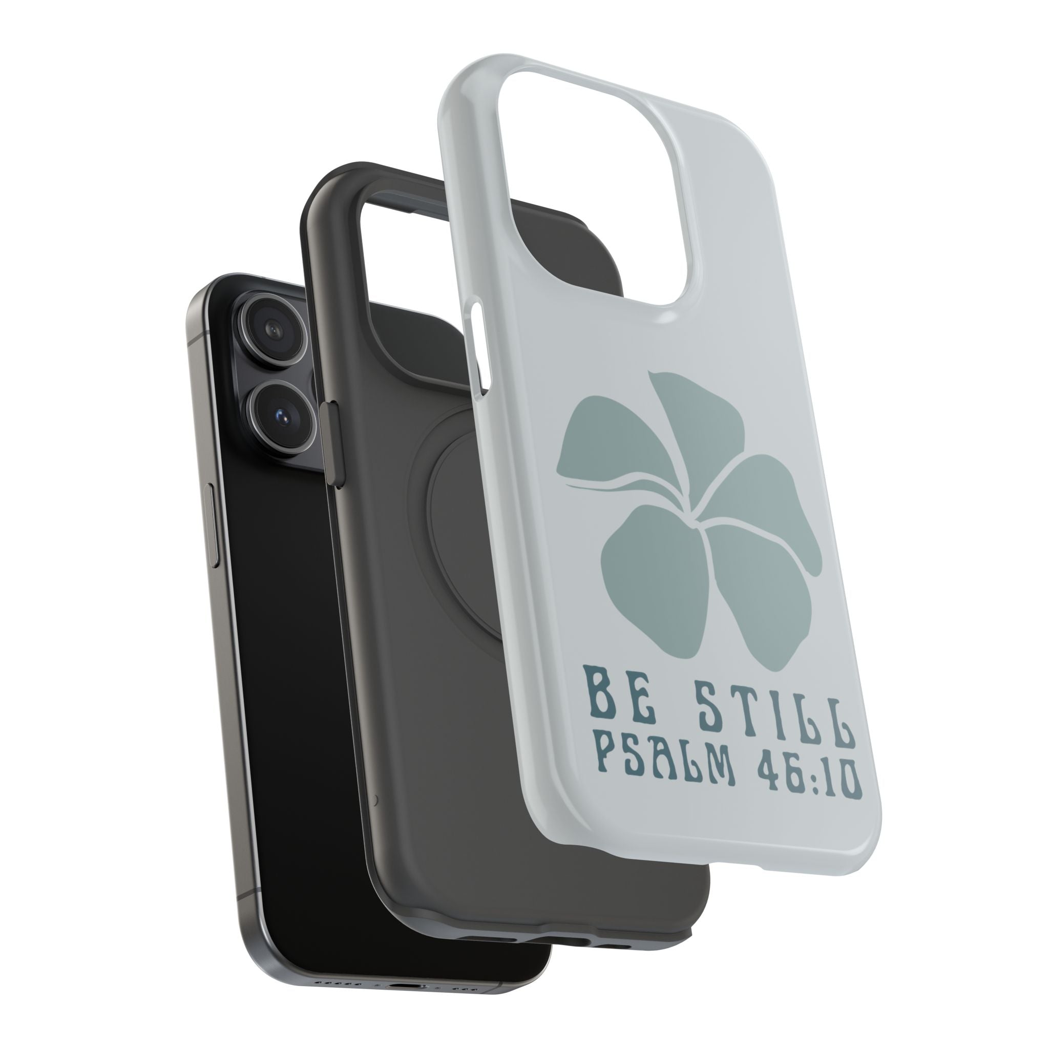 Be Still Plumeria Hard Phone Case
