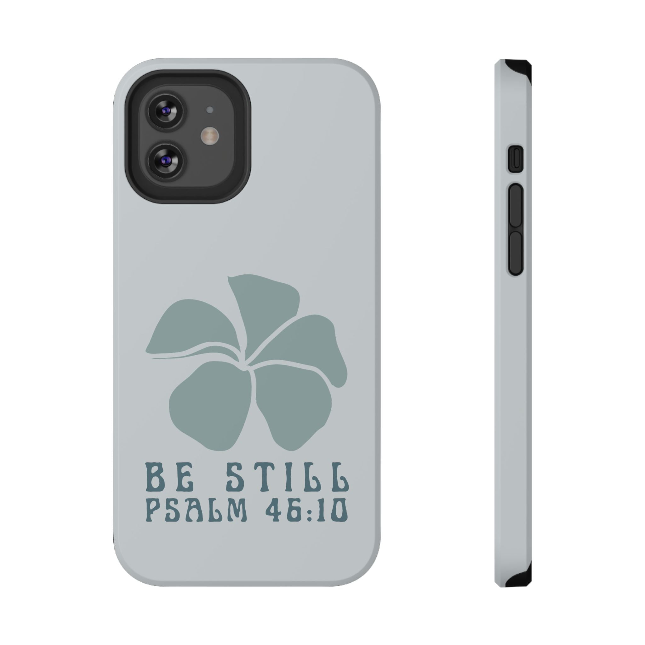 Be Still Plumeria Hard Phone Case