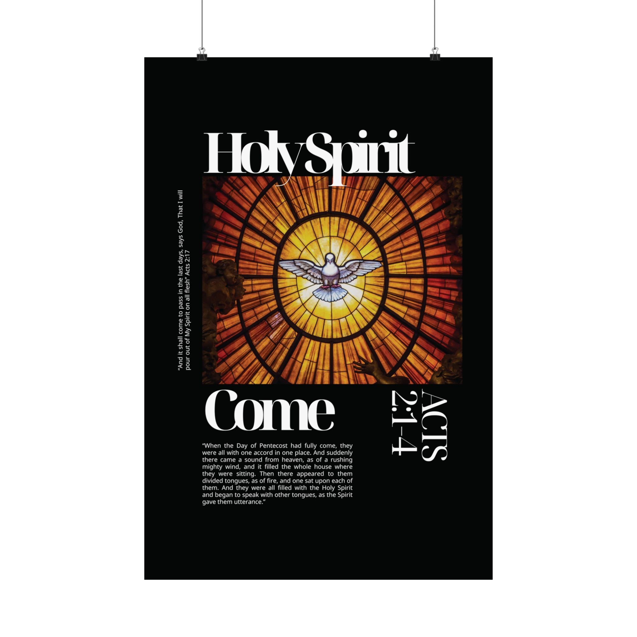 Holy Spirit Come Art Print