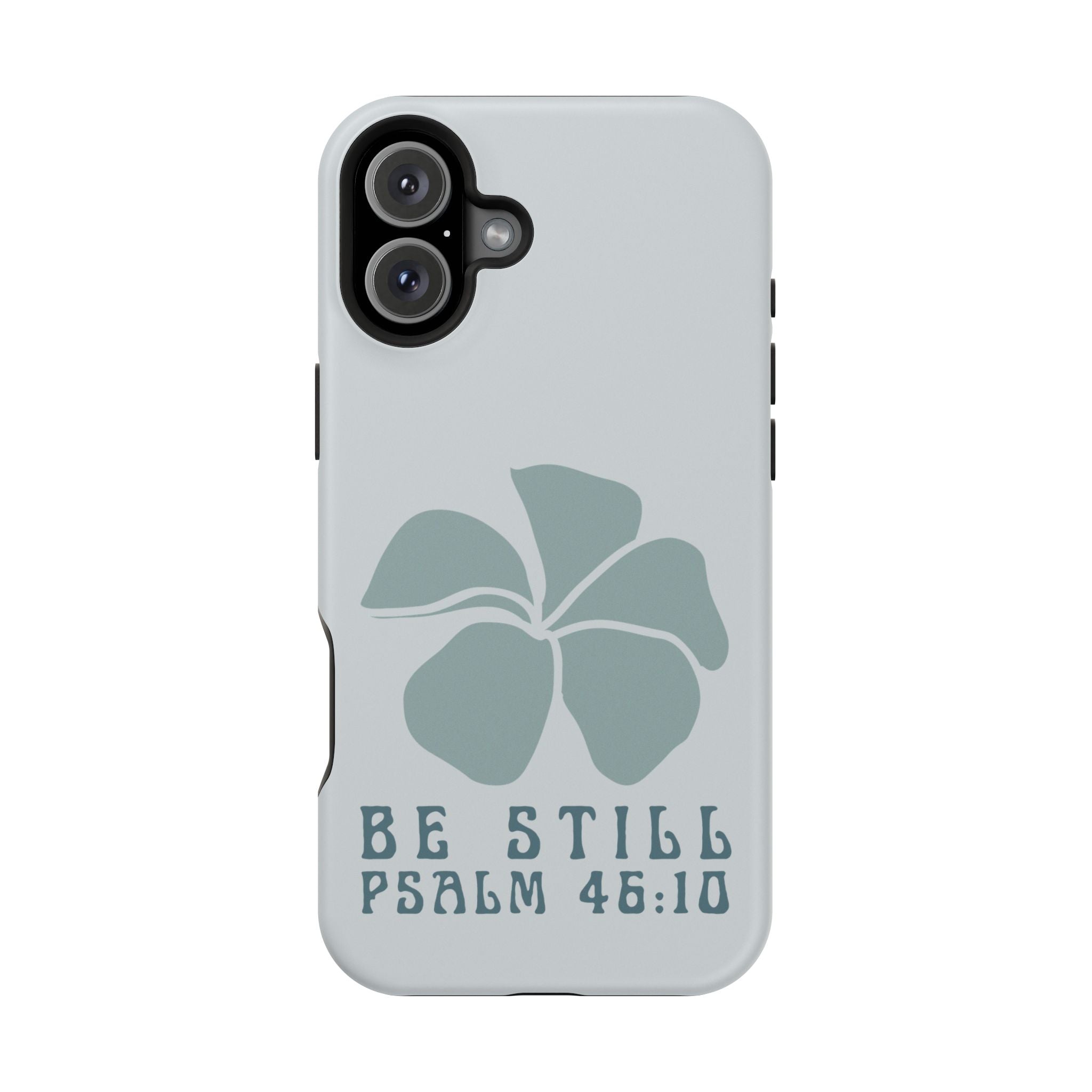 Be Still Plumeria Hard Phone Case