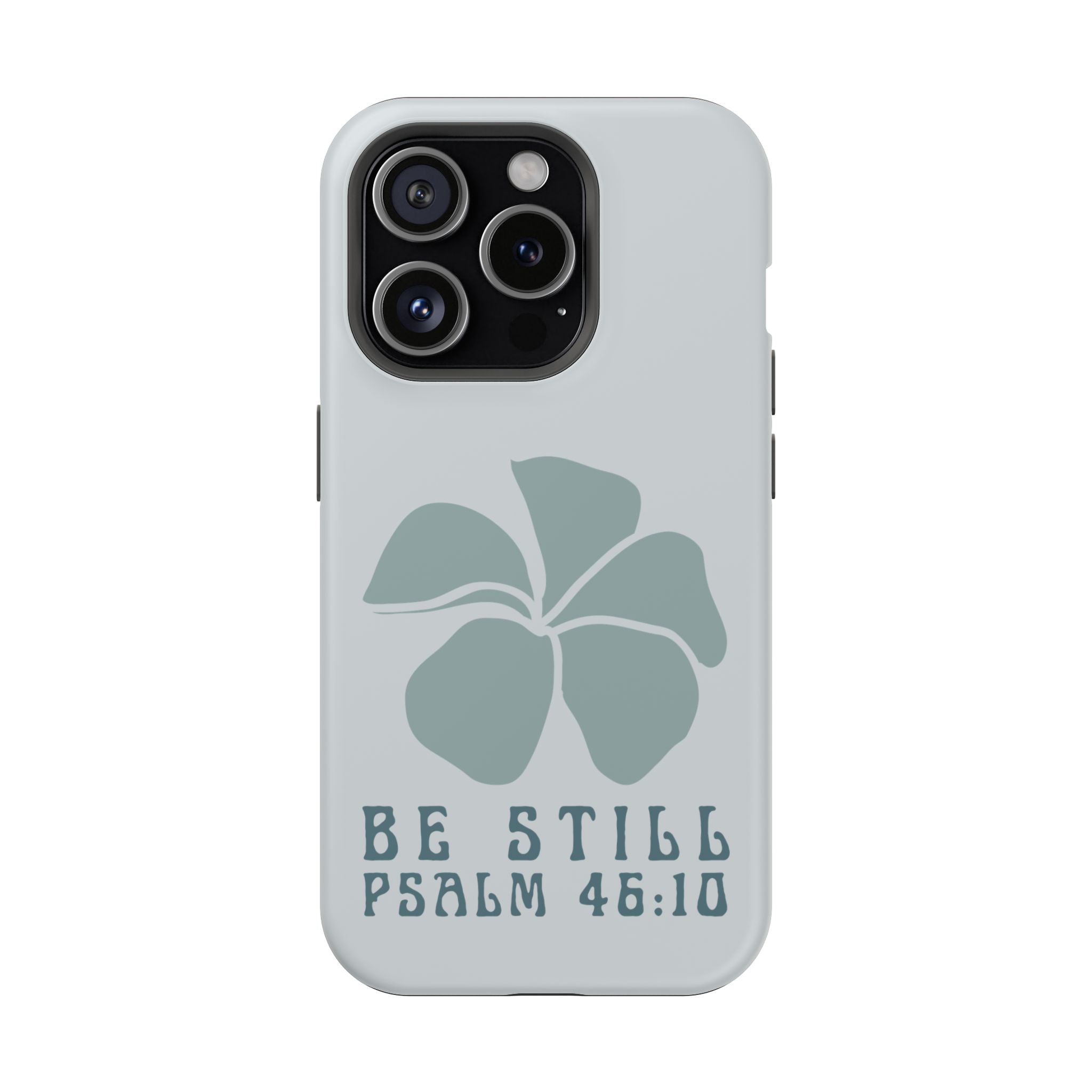 Be Still Plumeria Hard Phone Case