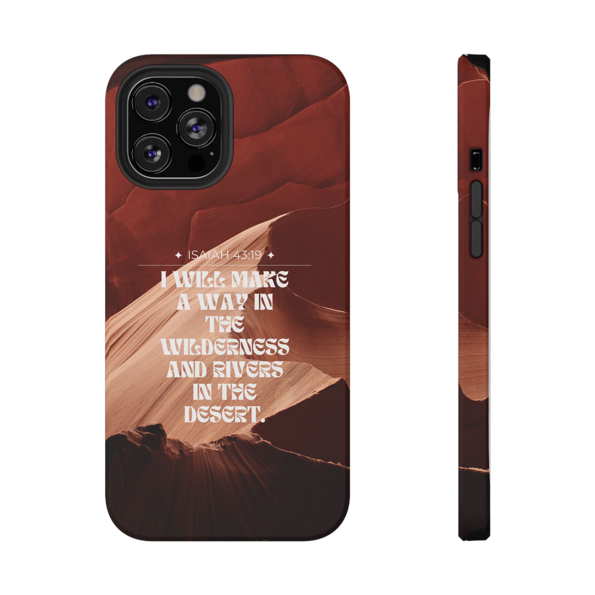 Rivers In The Desert Hard Phone Case