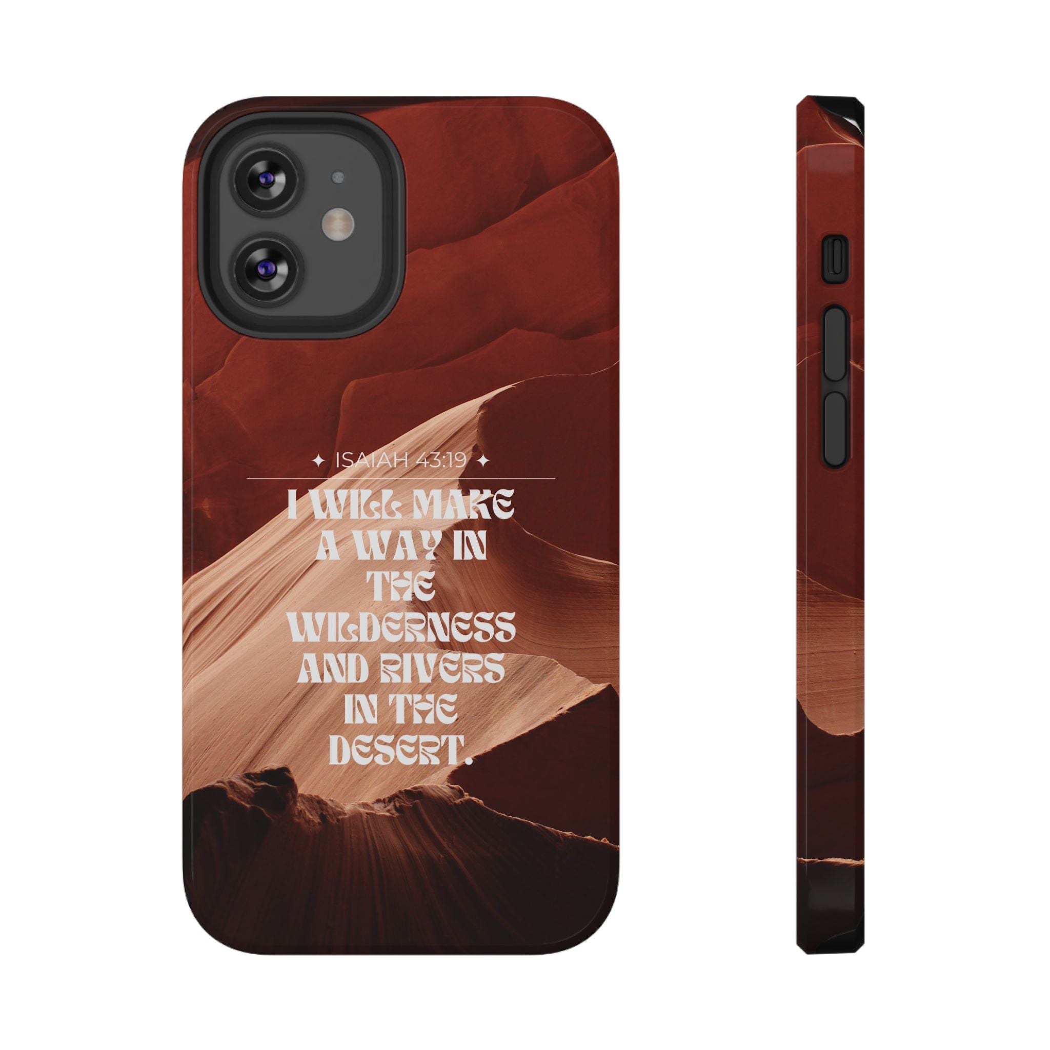 Rivers In The Desert Hard Phone Case