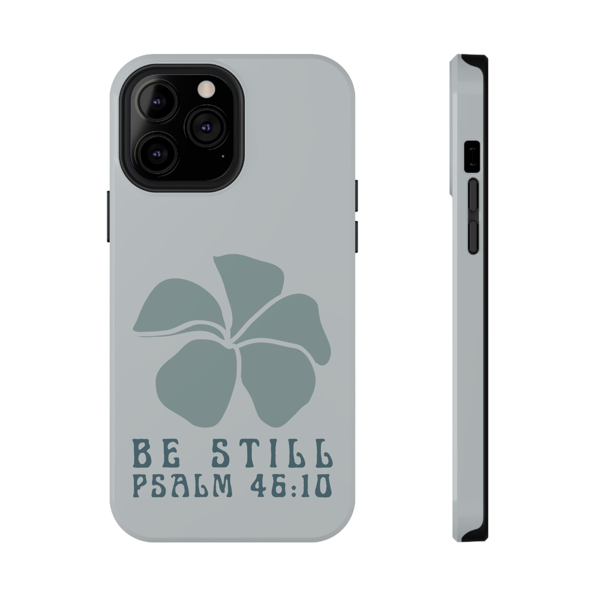 Be Still Plumeria Hard Phone Case