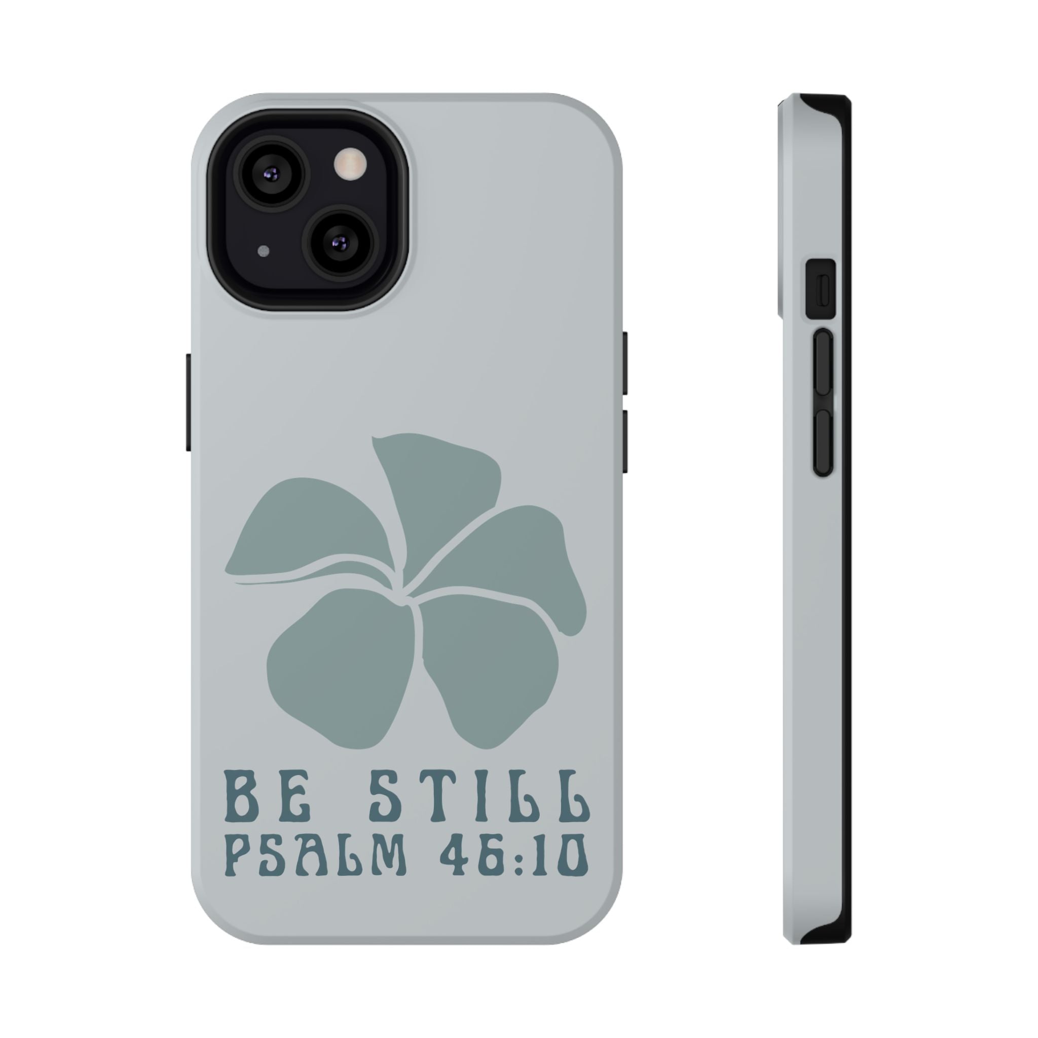 Be Still Plumeria Hard Phone Case