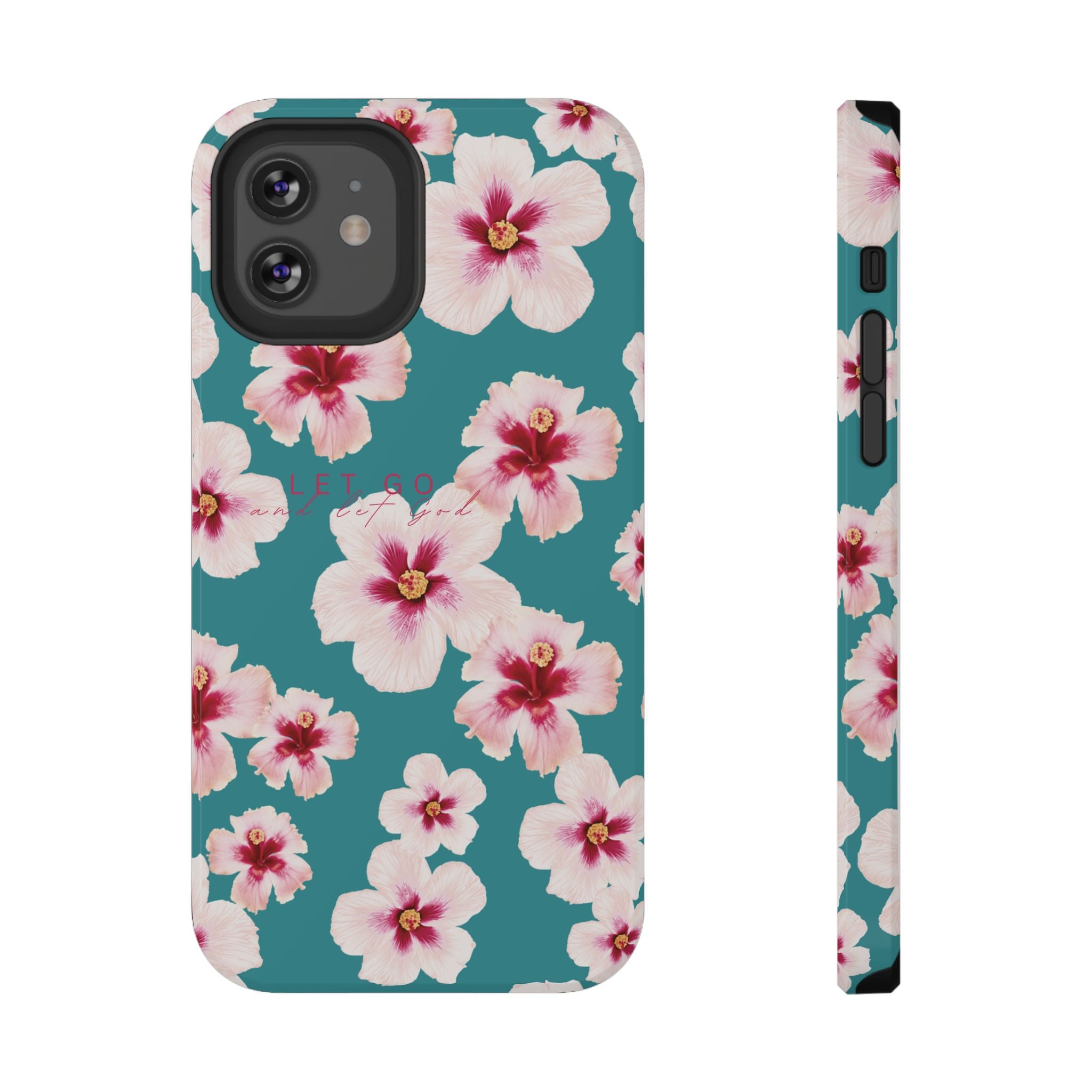 Let Go Hibiscus Hard Phone Case