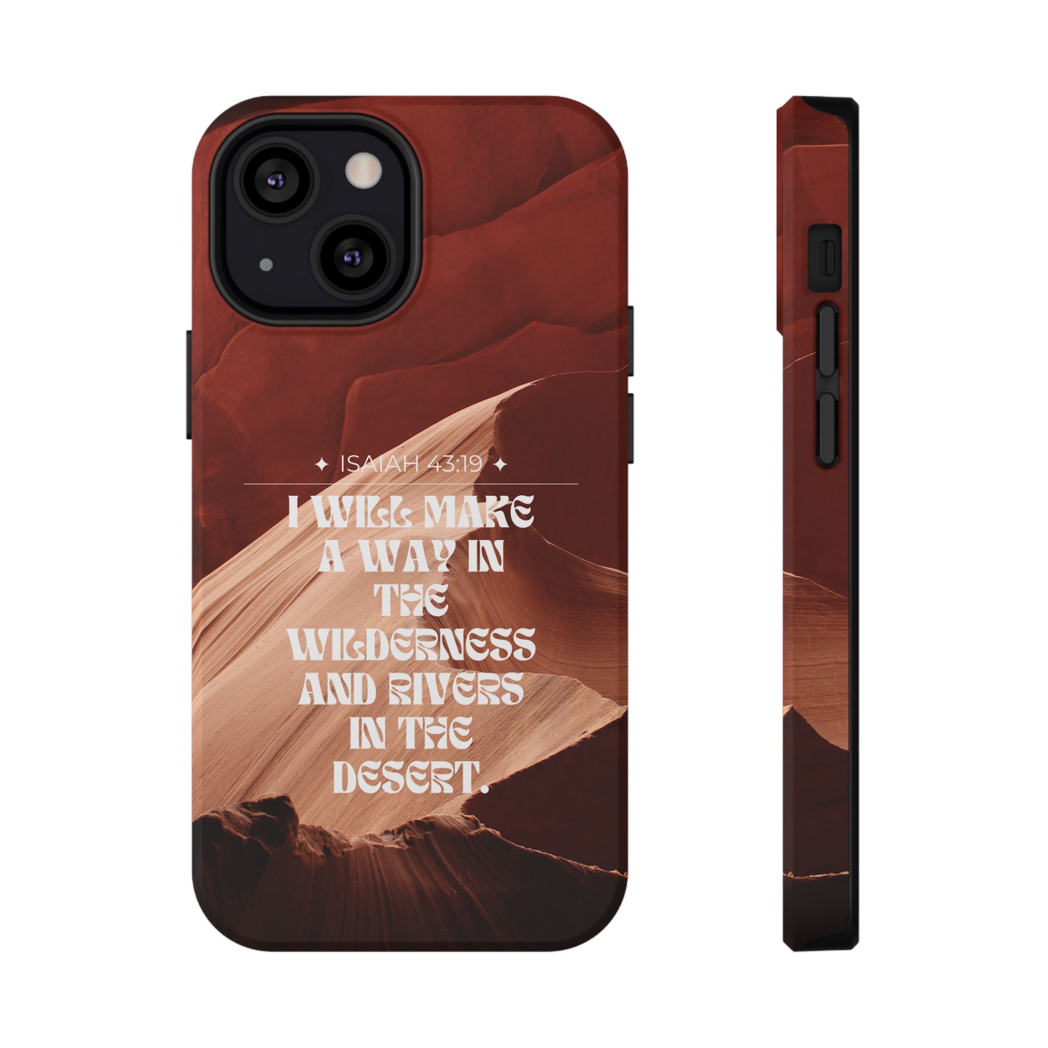 Rivers In The Desert Hard Phone Case
