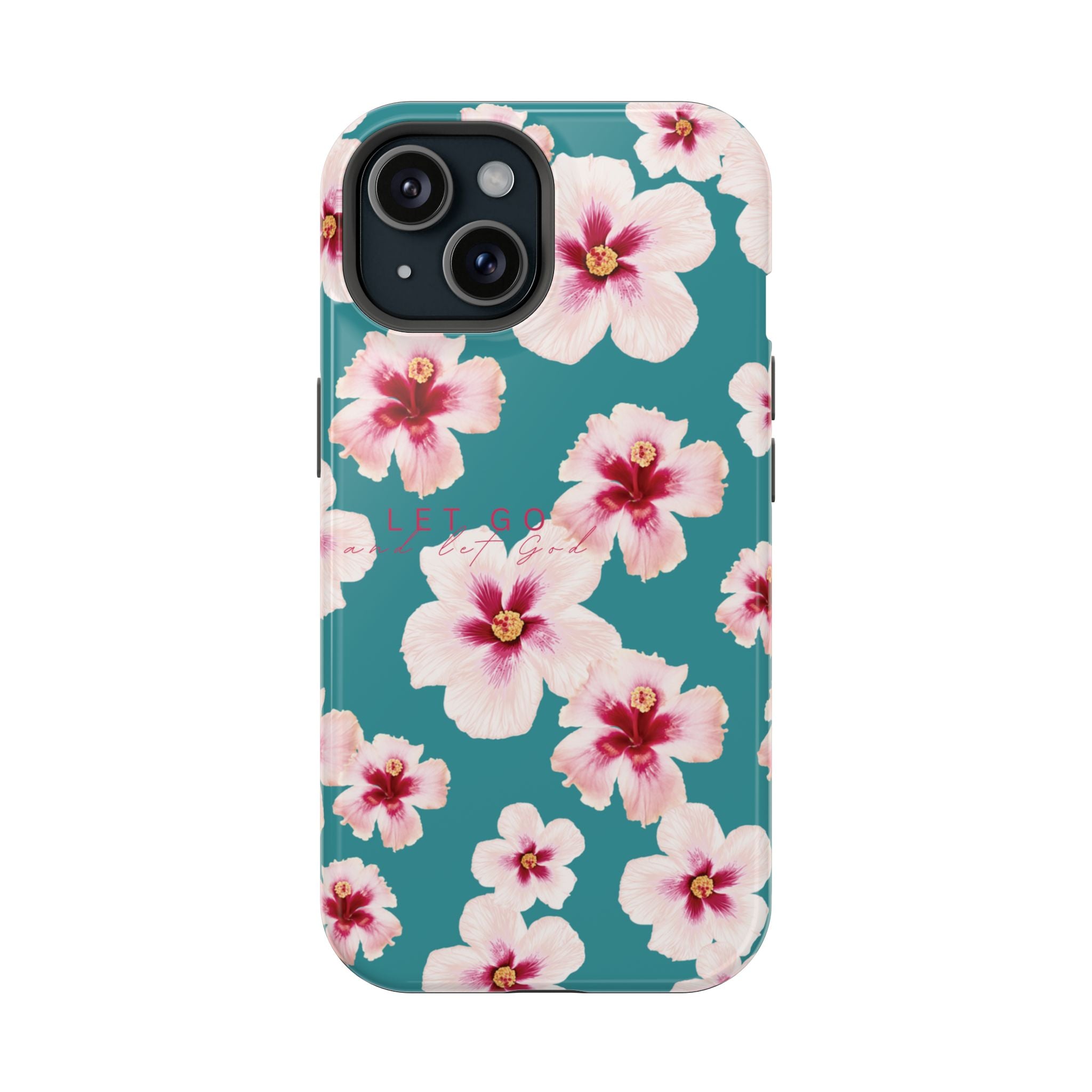 Let Go Hibiscus Hard Phone Case