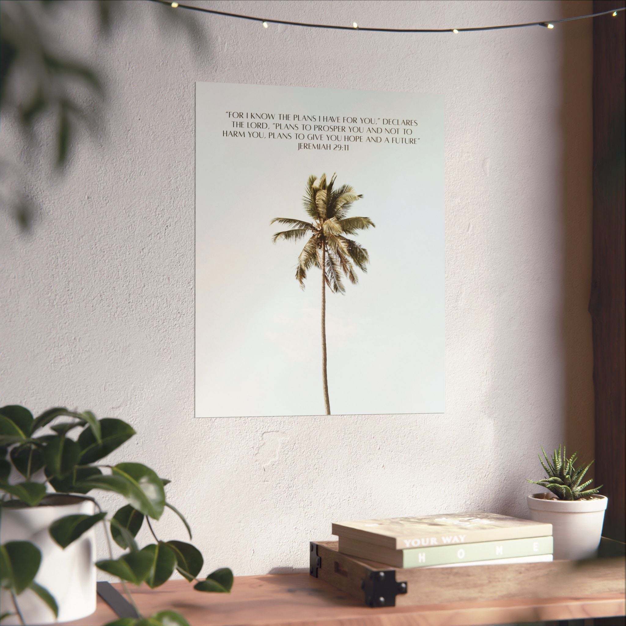 Jeremiah 29:11 Art Print