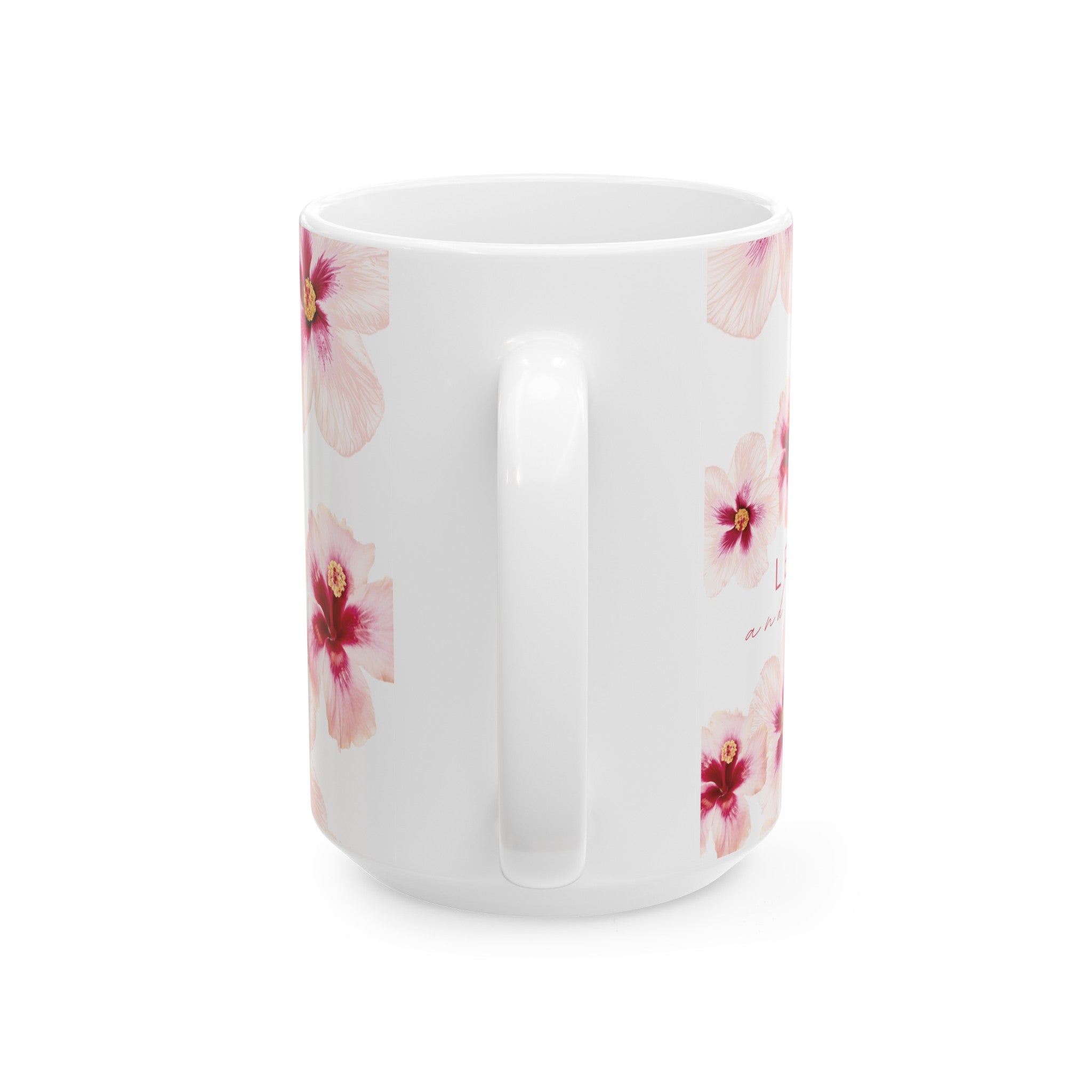 Let Go Hibiscus Mug