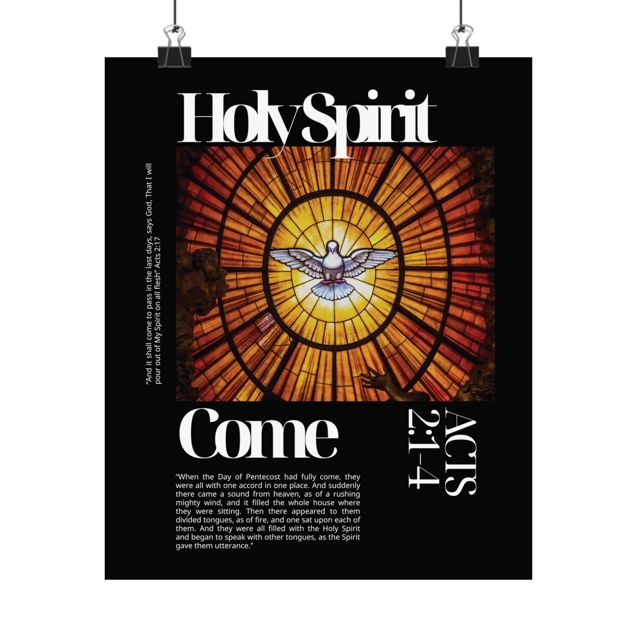 Holy Spirit Come Art Print