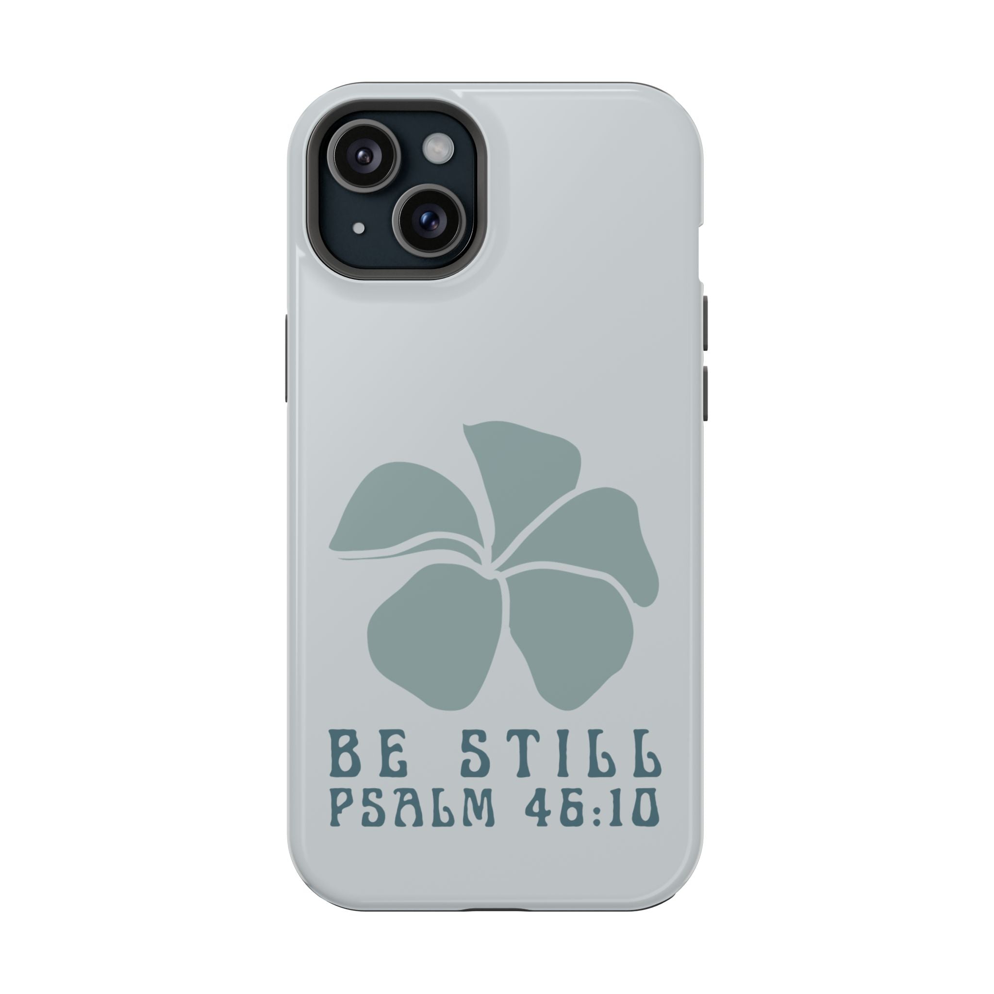 Be Still Plumeria Hard Phone Case