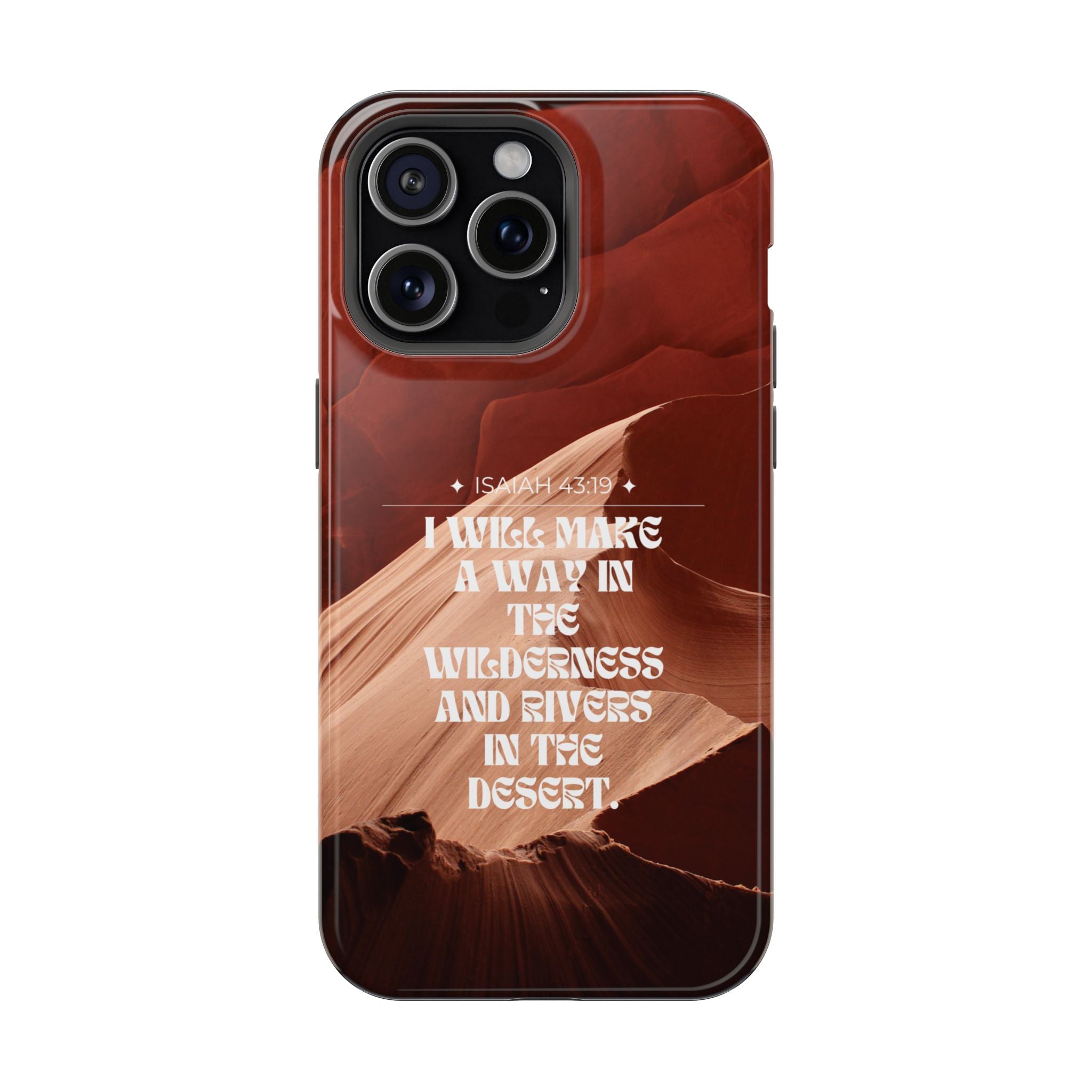 Rivers In The Desert Hard Phone Case