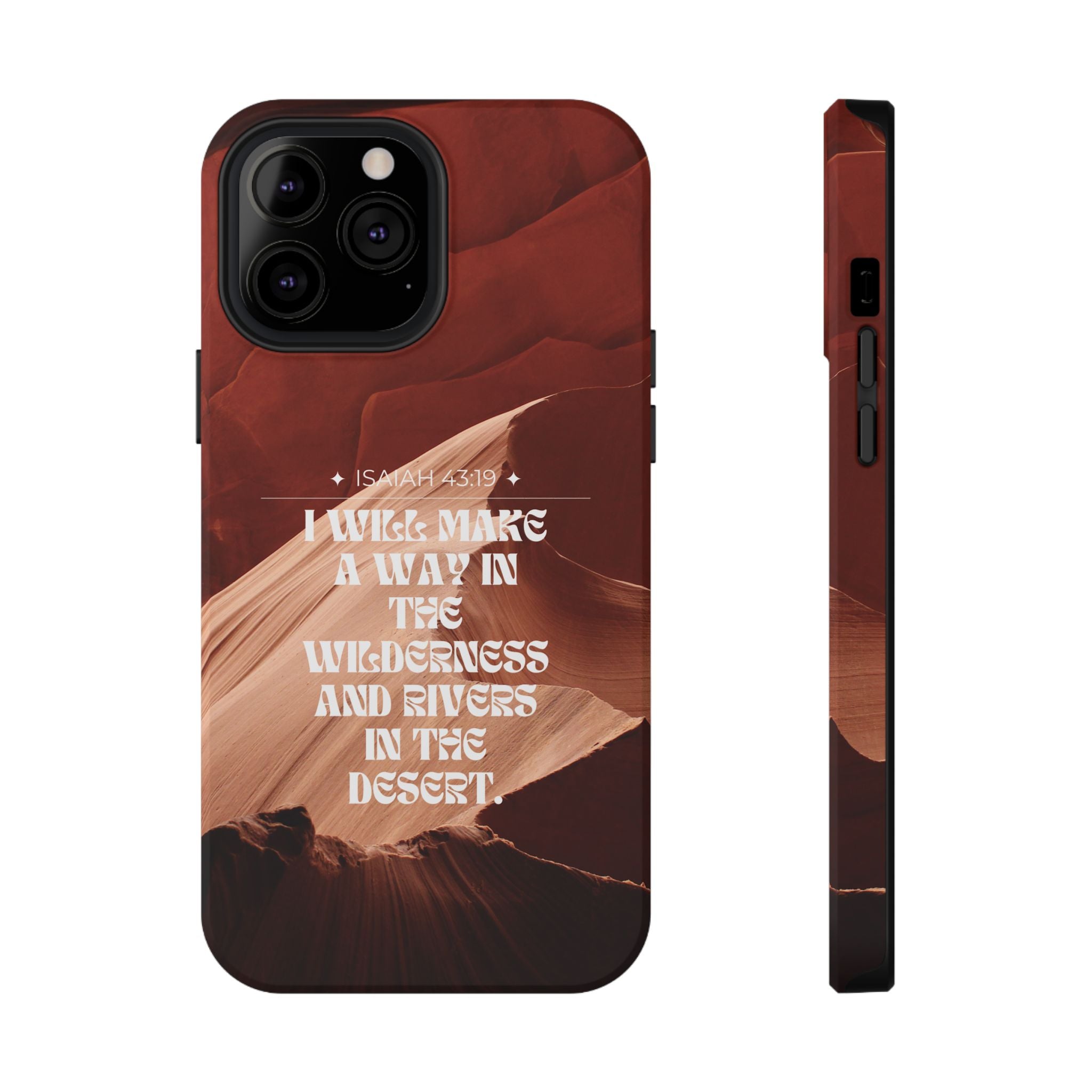 Rivers In The Desert Hard Phone Case