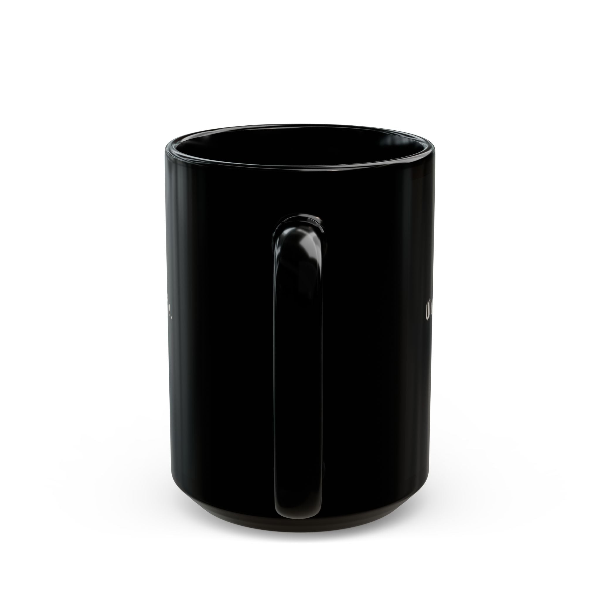 Way Truth Life Black Mug
