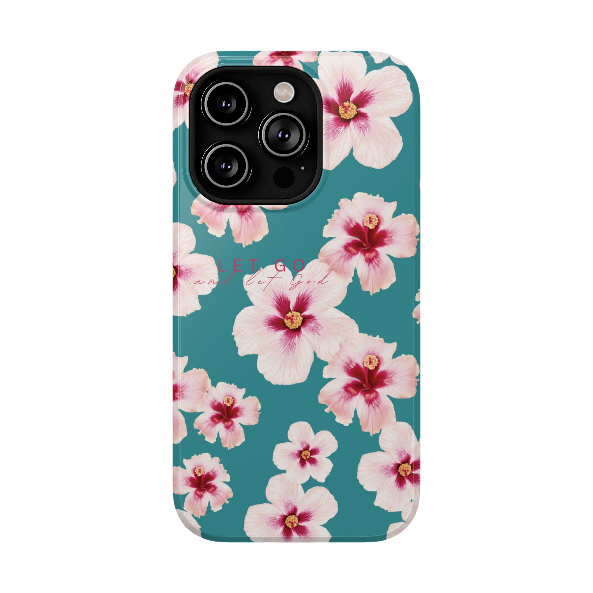 Let Go Hibiscus Hard Phone Case