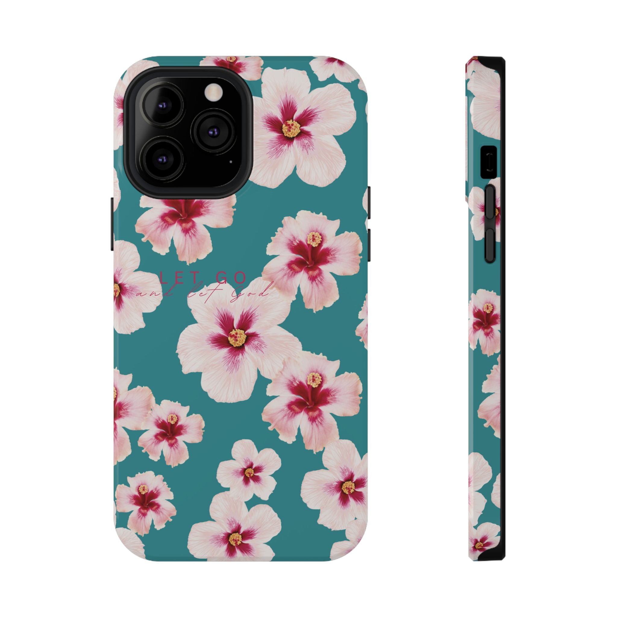 Let Go Hibiscus Hard Phone Case