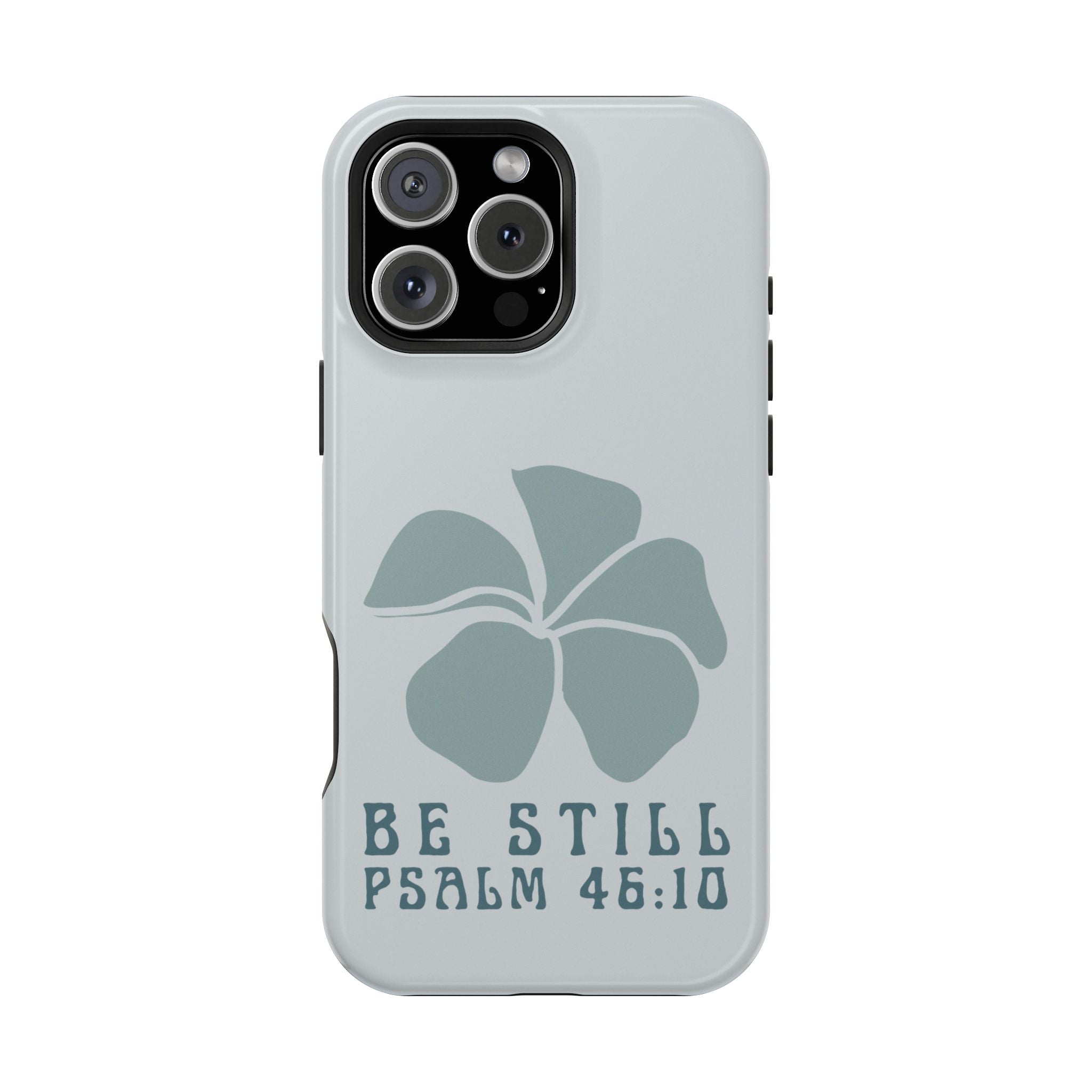 Be Still Plumeria Hard Phone Case