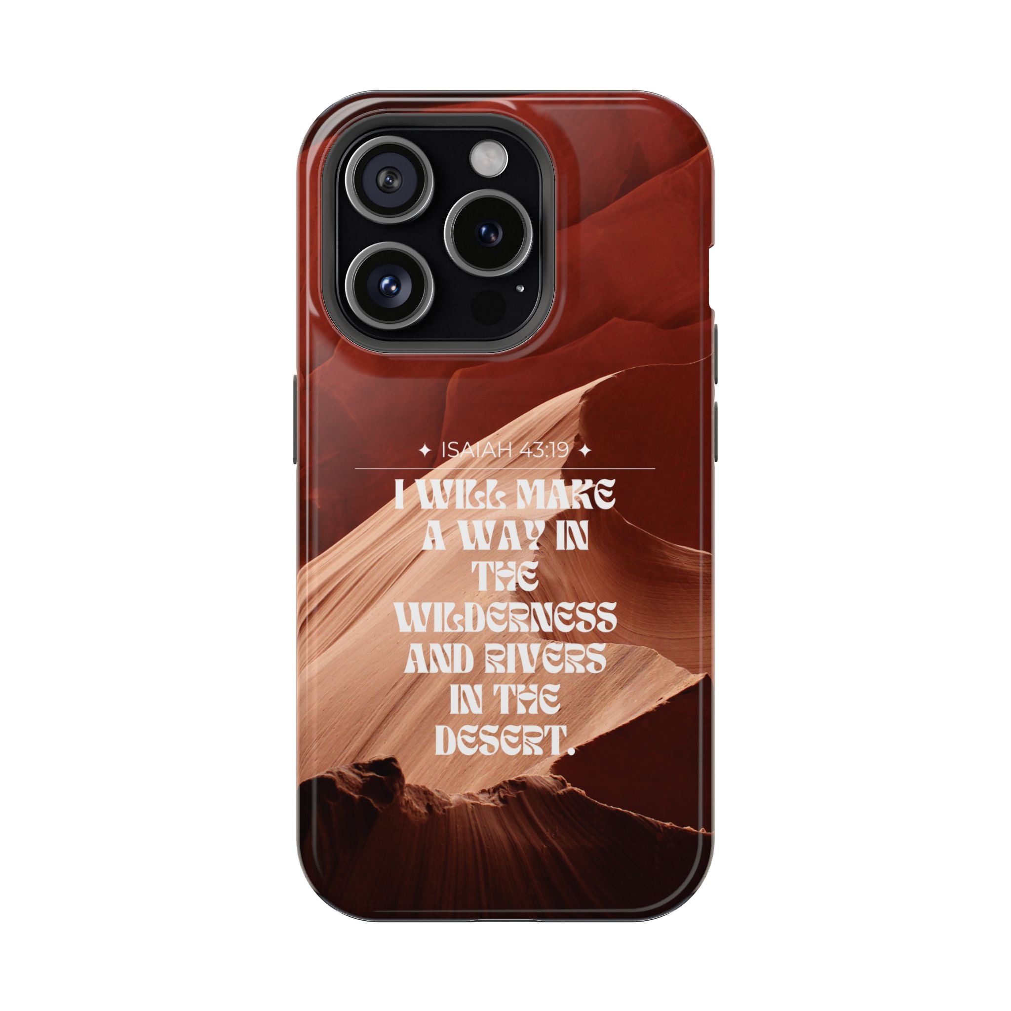 Rivers In The Desert Hard Phone Case