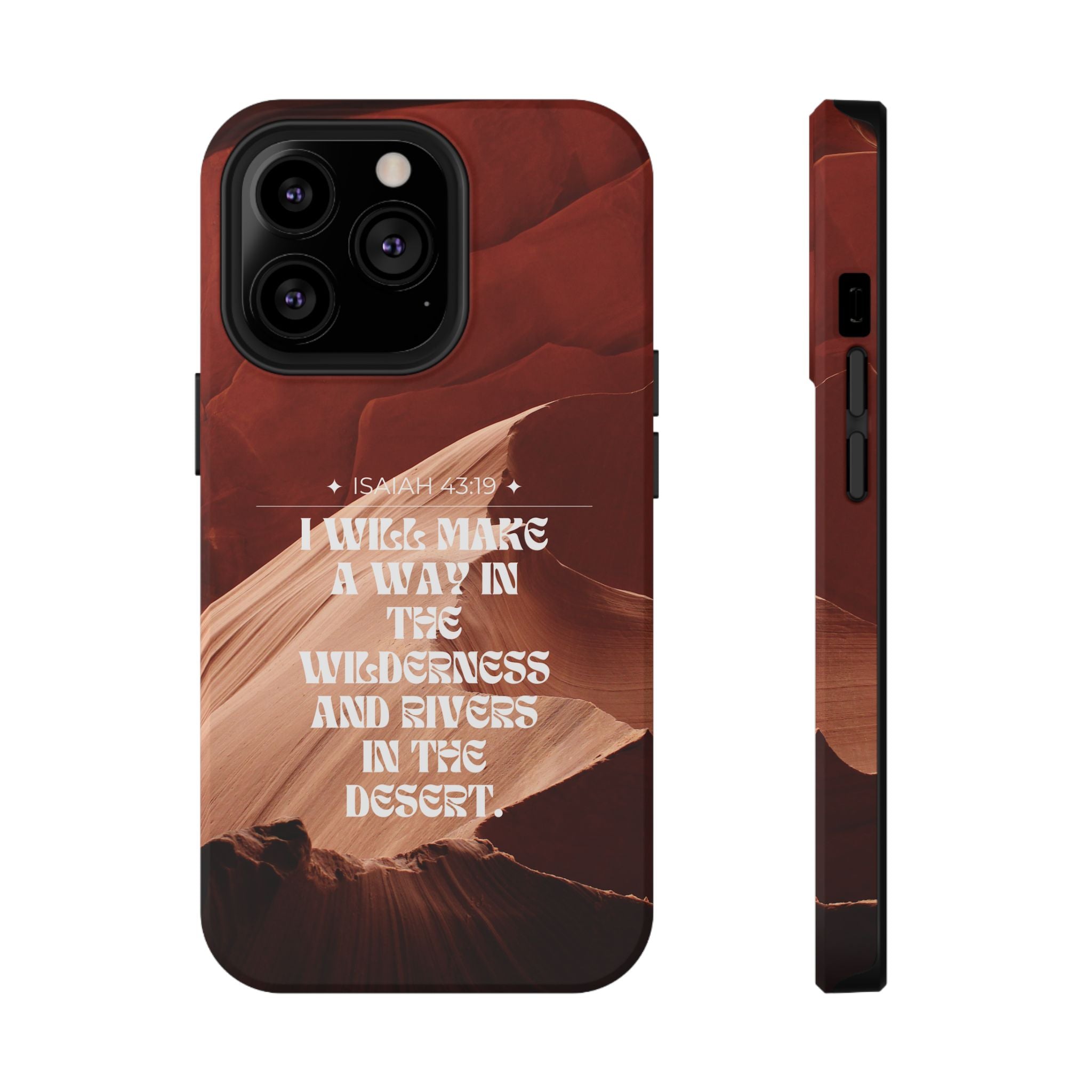 Rivers In The Desert Hard Phone Case