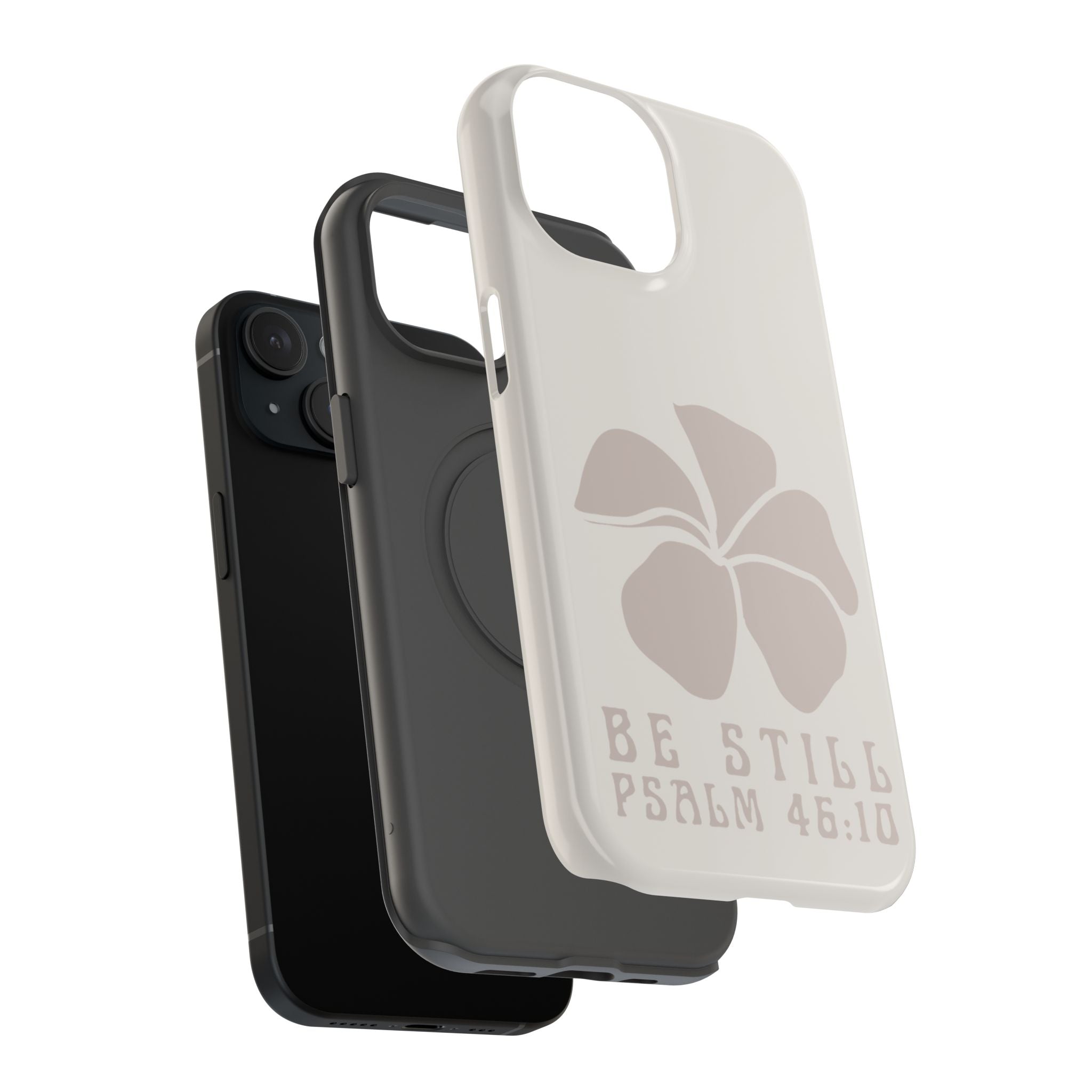 Be Still Plumeria Hard Phone Case