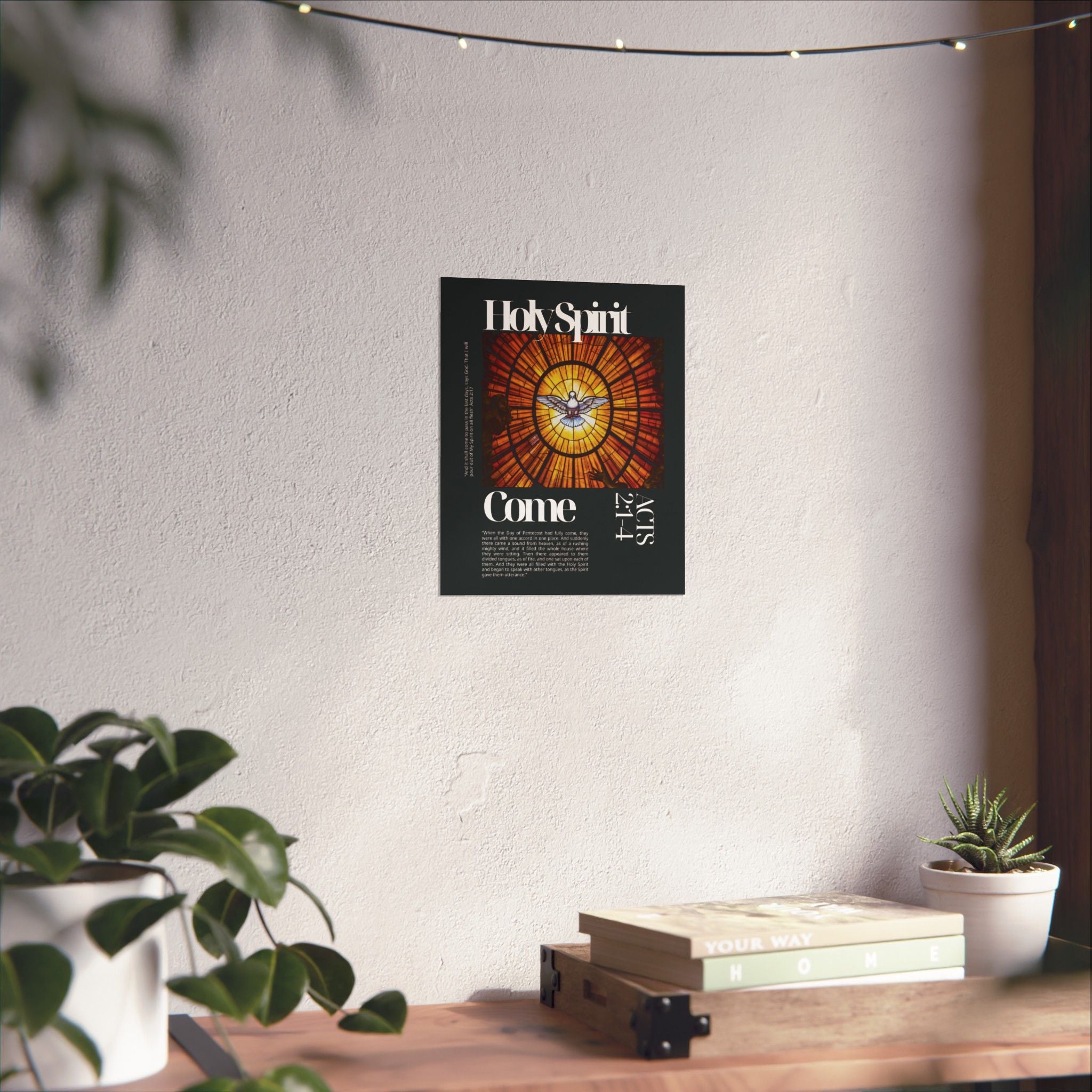 Holy Spirit Come Art Print