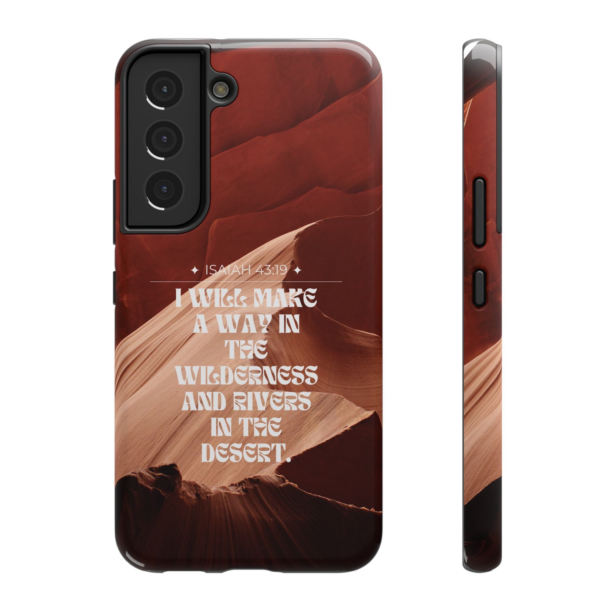 Rivers In The Desert Hard Phone Case