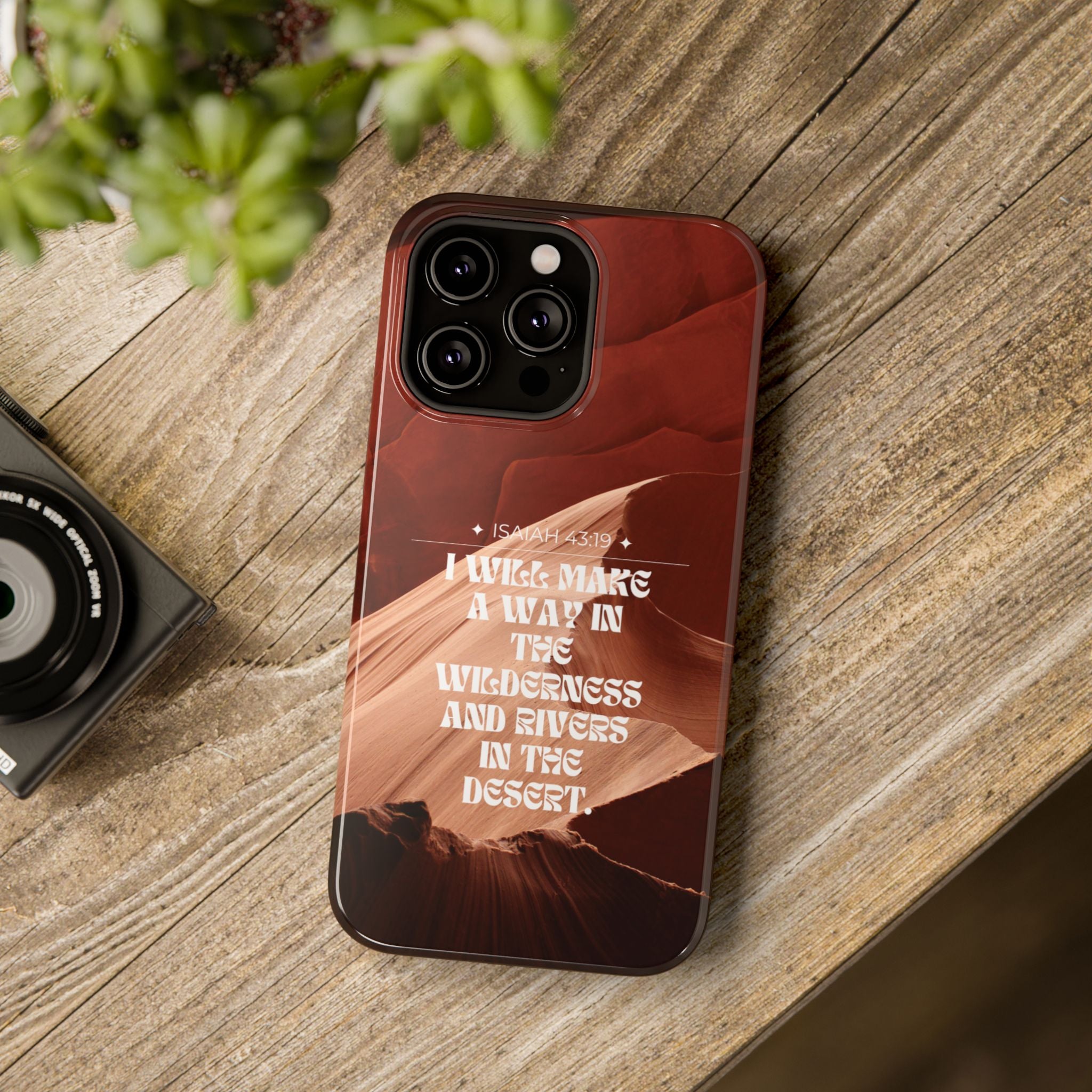 Rivers In The Desert Hard Phone Case
