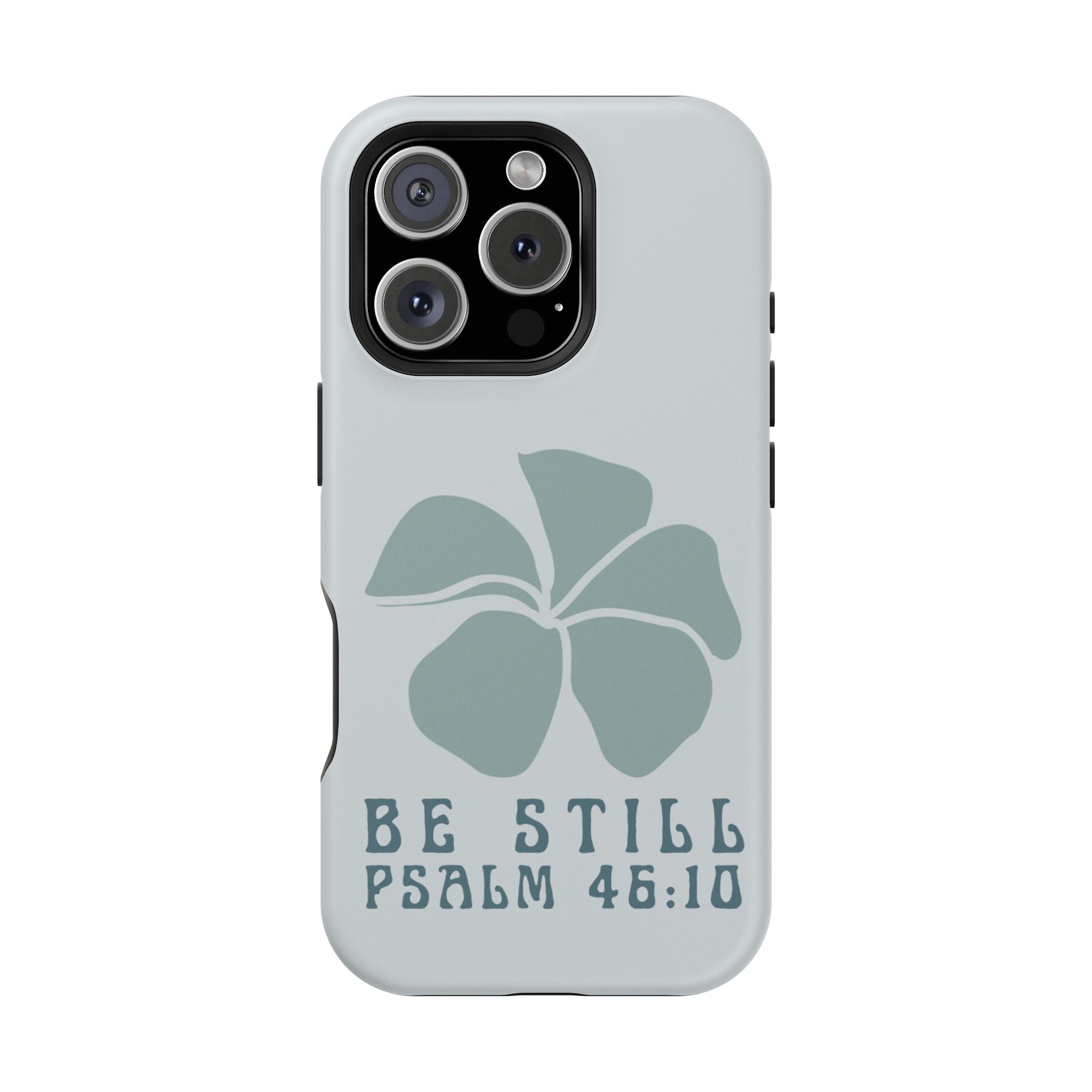 Be Still Plumeria Hard Phone Case