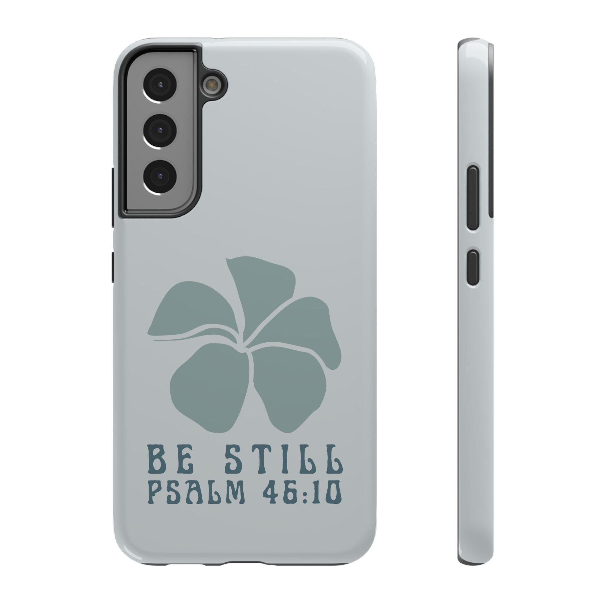 Be Still Plumeria Hard Phone Case